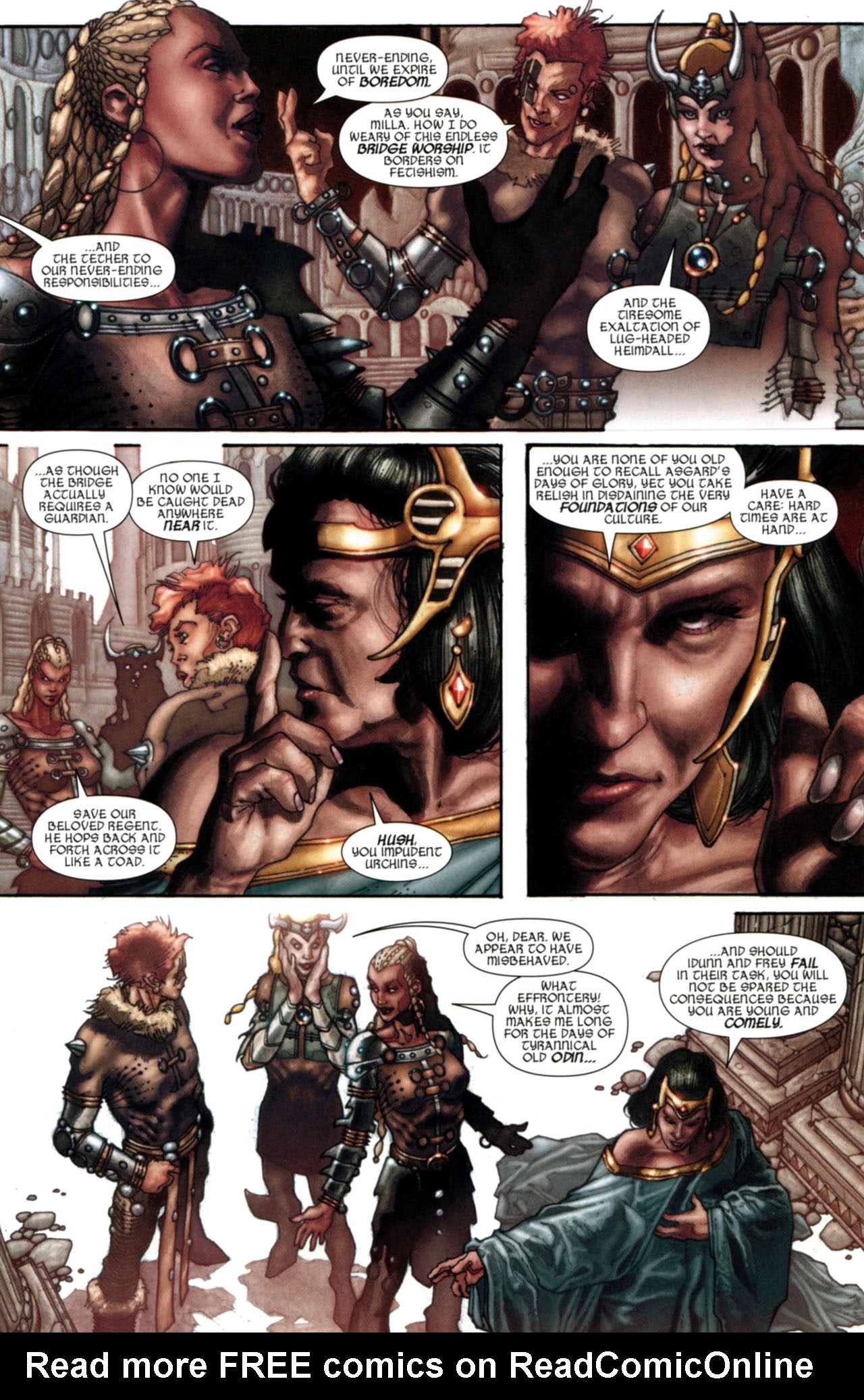 Read online Thor: For Asgard comic -  Issue #2 - 10