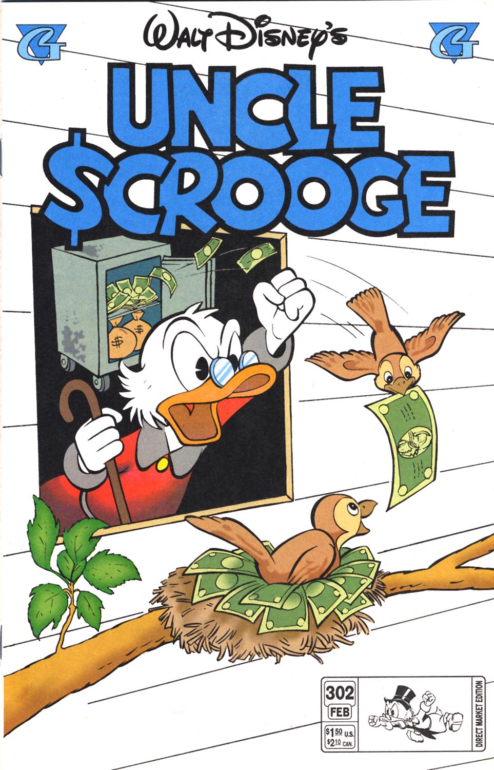 Read online Uncle Scrooge (1953) comic -  Issue #302 - 1