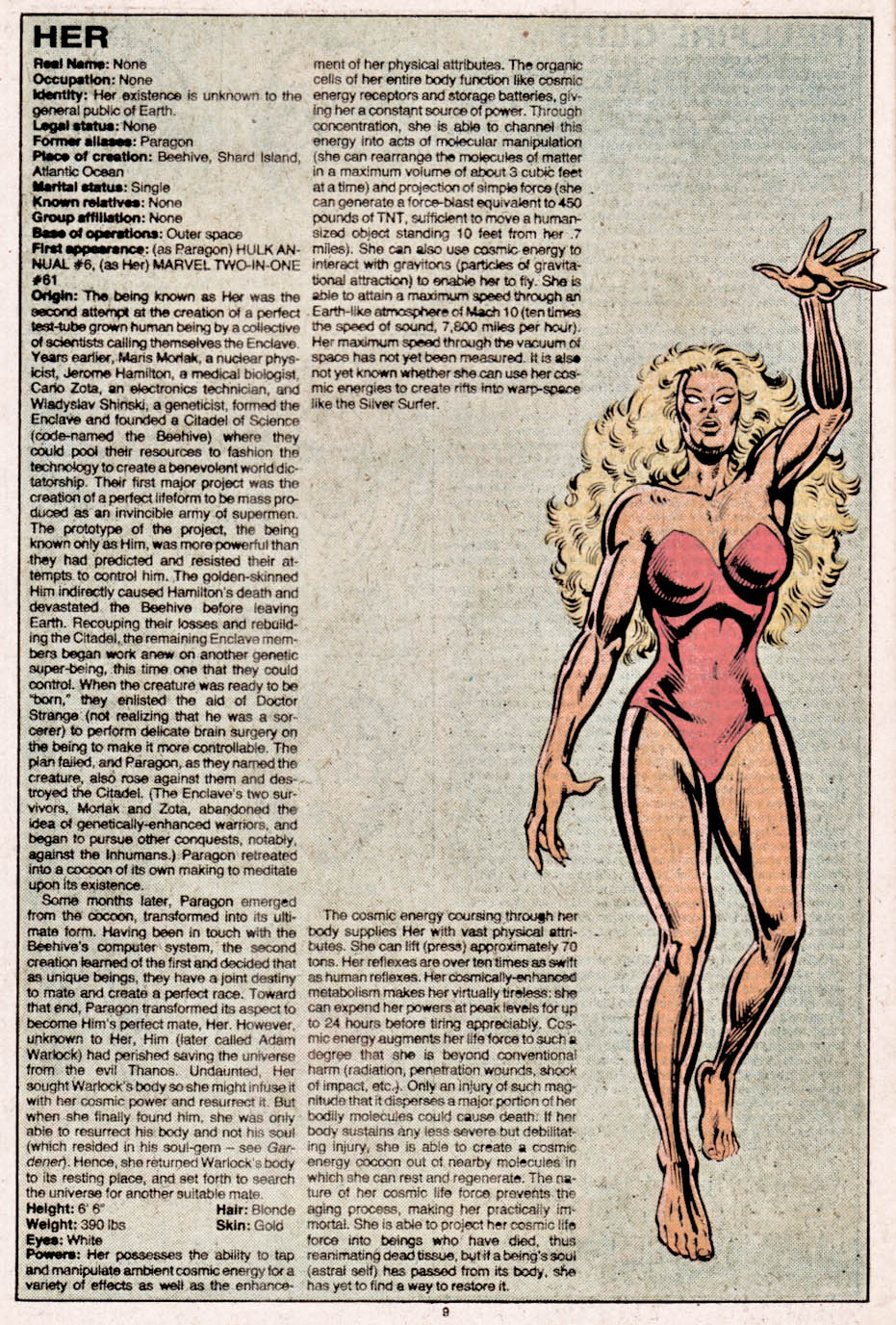 Read online The Official Handbook of the Marvel Universe comic -  Issue #5 - 10