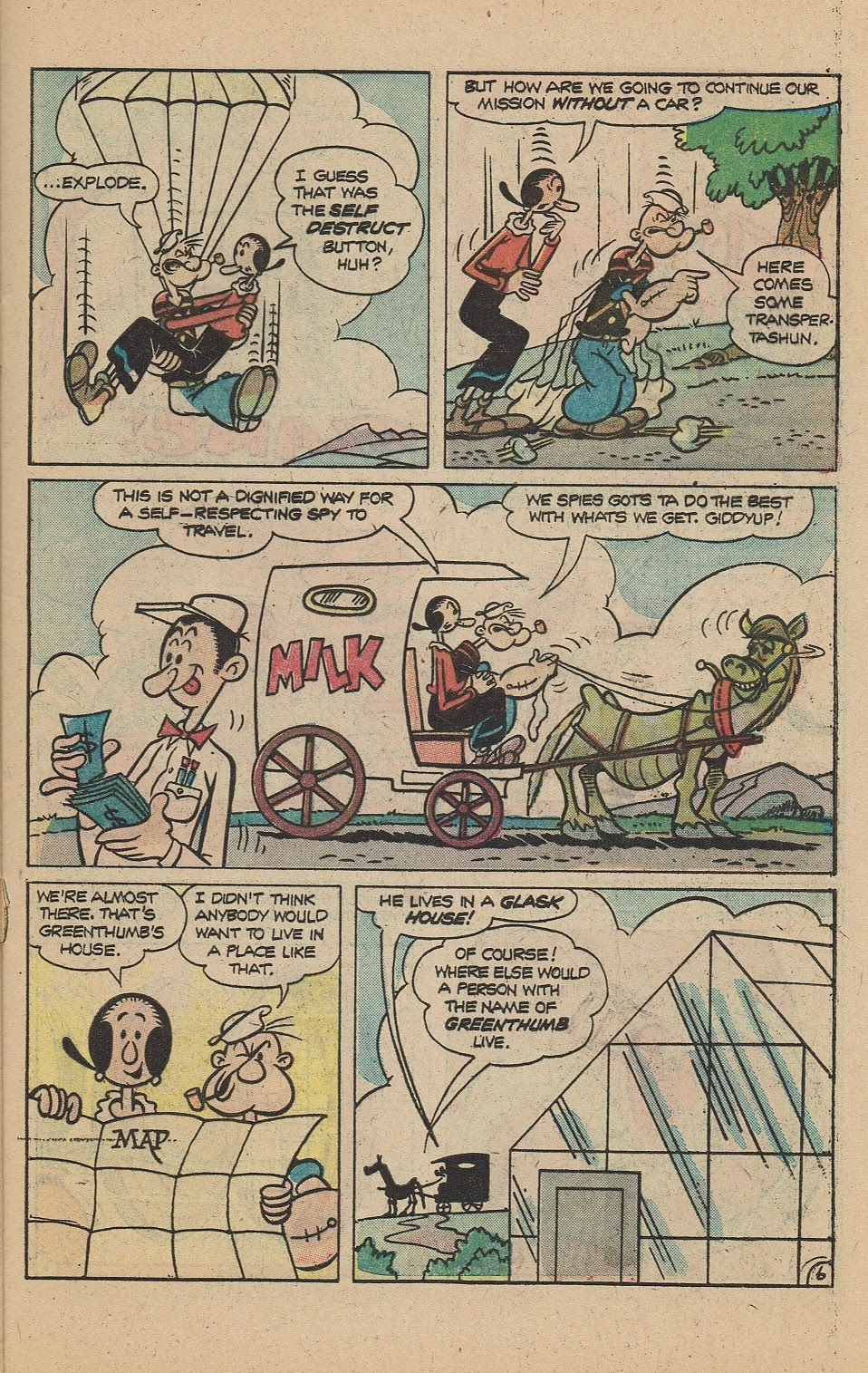 Read online Popeye (1948) comic -  Issue #136 - 9