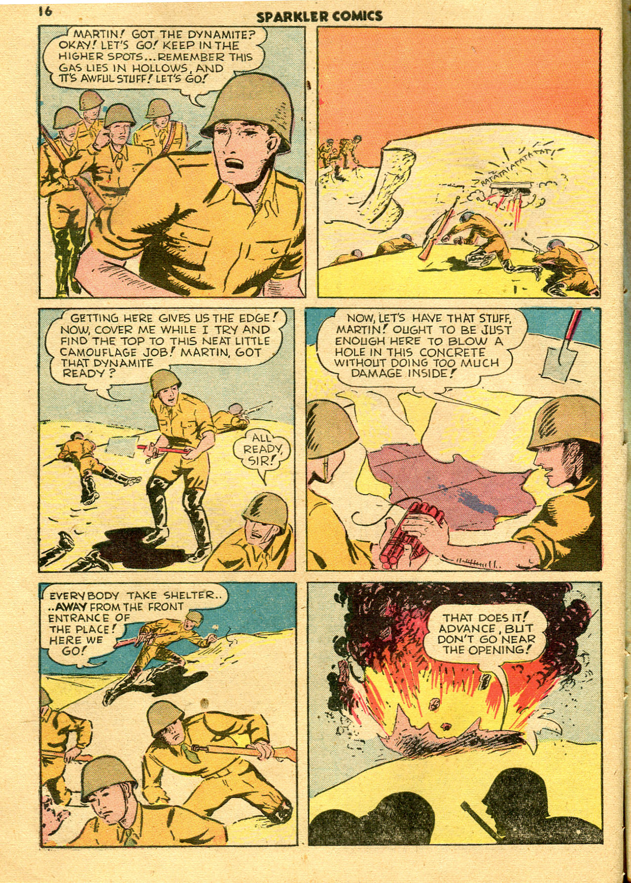 Read online Sparkler Comics comic -  Issue #24 - 18