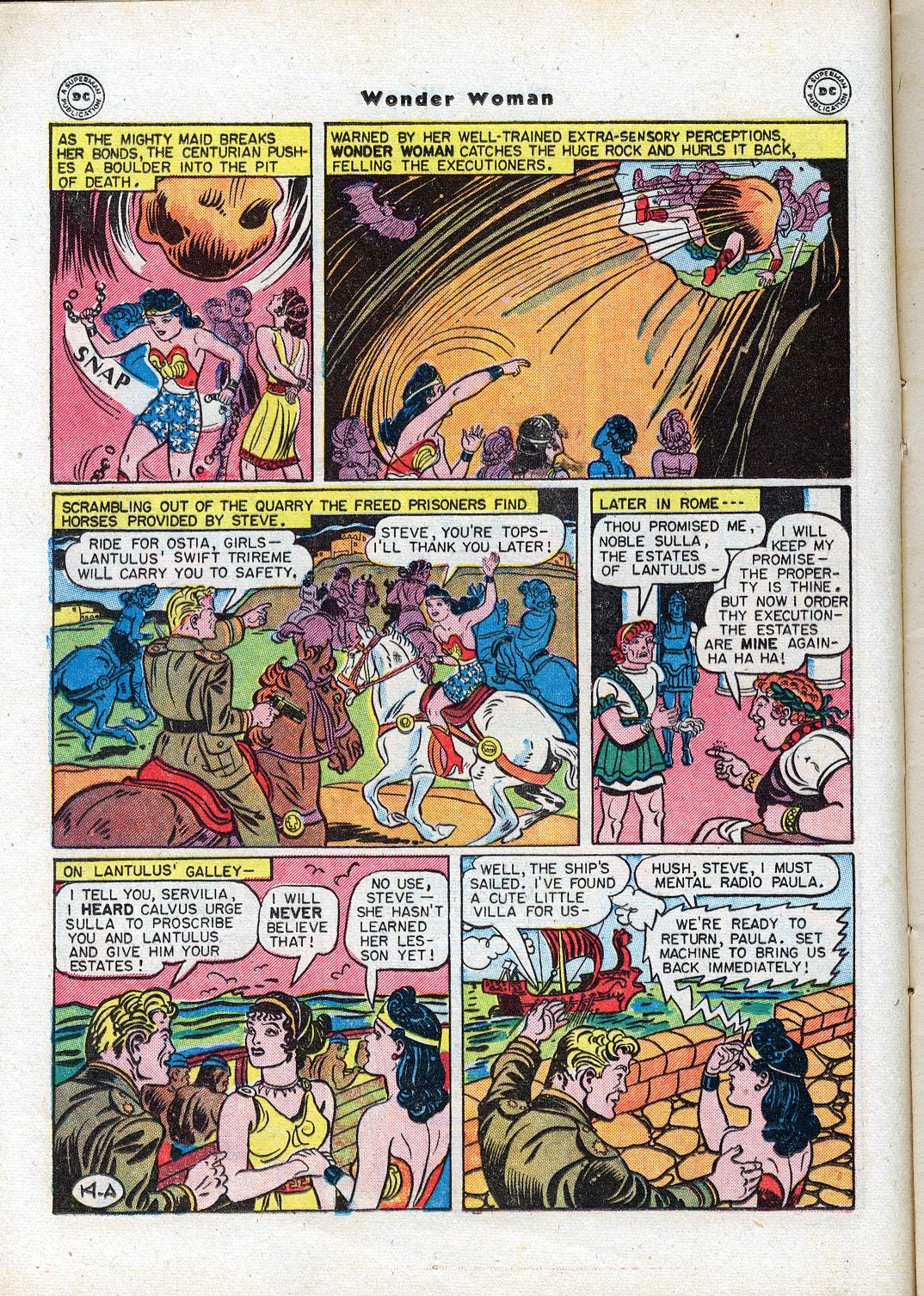 Read online Wonder Woman (1942) comic -  Issue #17 - 16