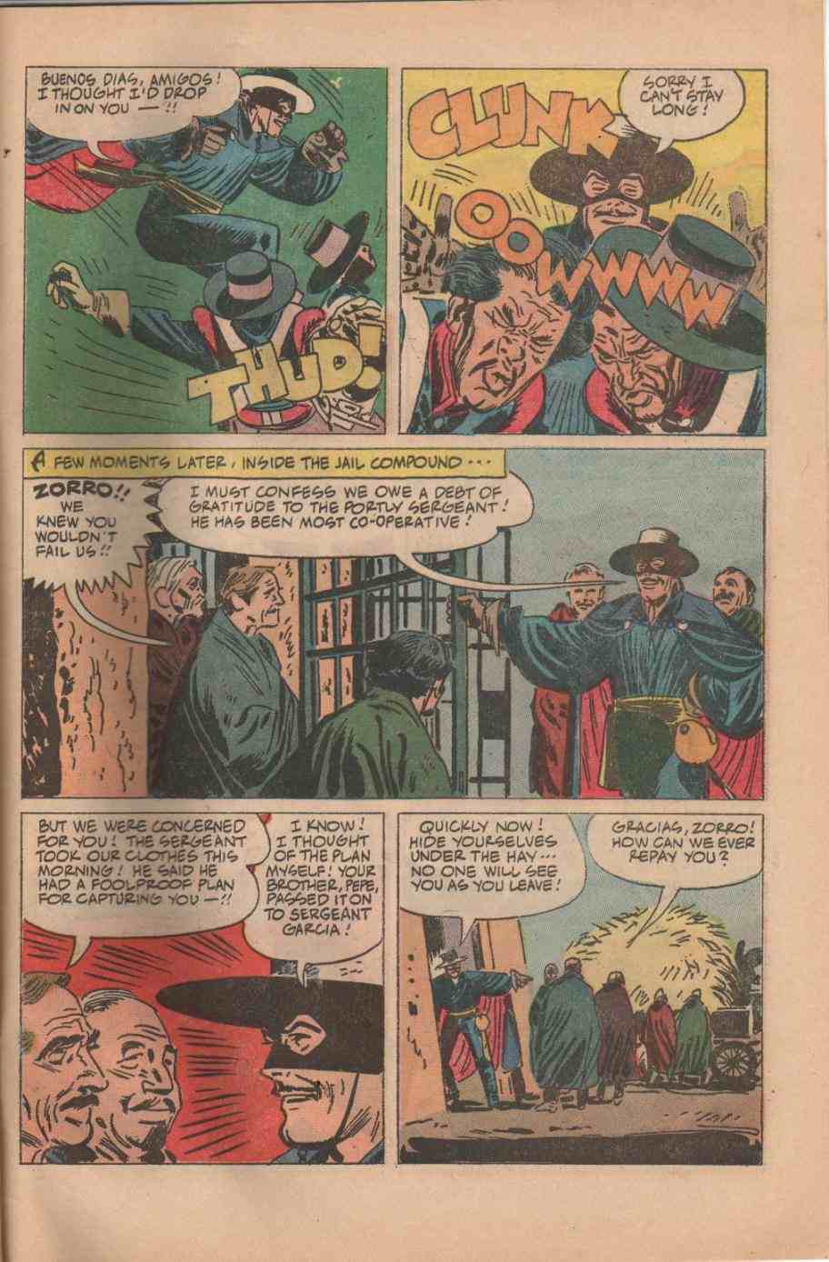 Read online Zorro (1966) comic -  Issue #7 - 31