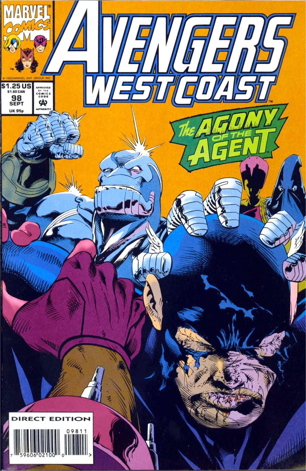 Avengers West Coast (1989) issue 98 - Page 1