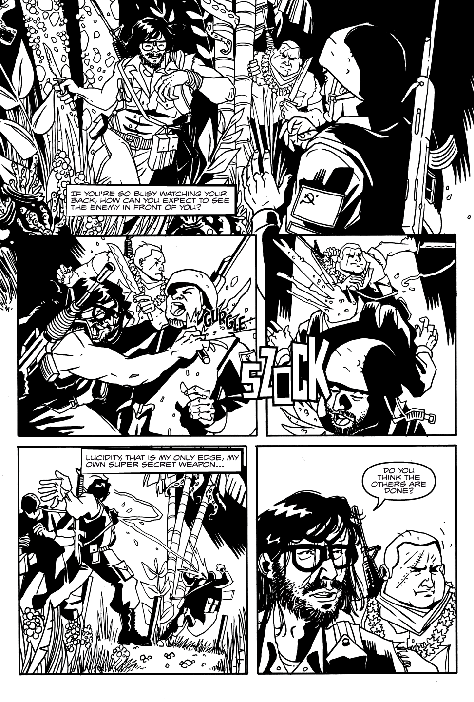 Read online Hotline Miami 2: Wrong Number comic -  Issue #5 - 8