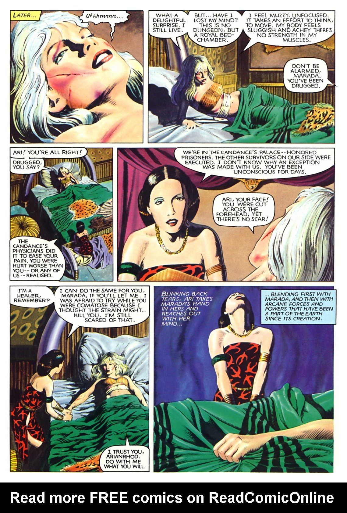 Read online Marvel Graphic Novel comic -  Issue #21 - Marada the She-Wolf - 47