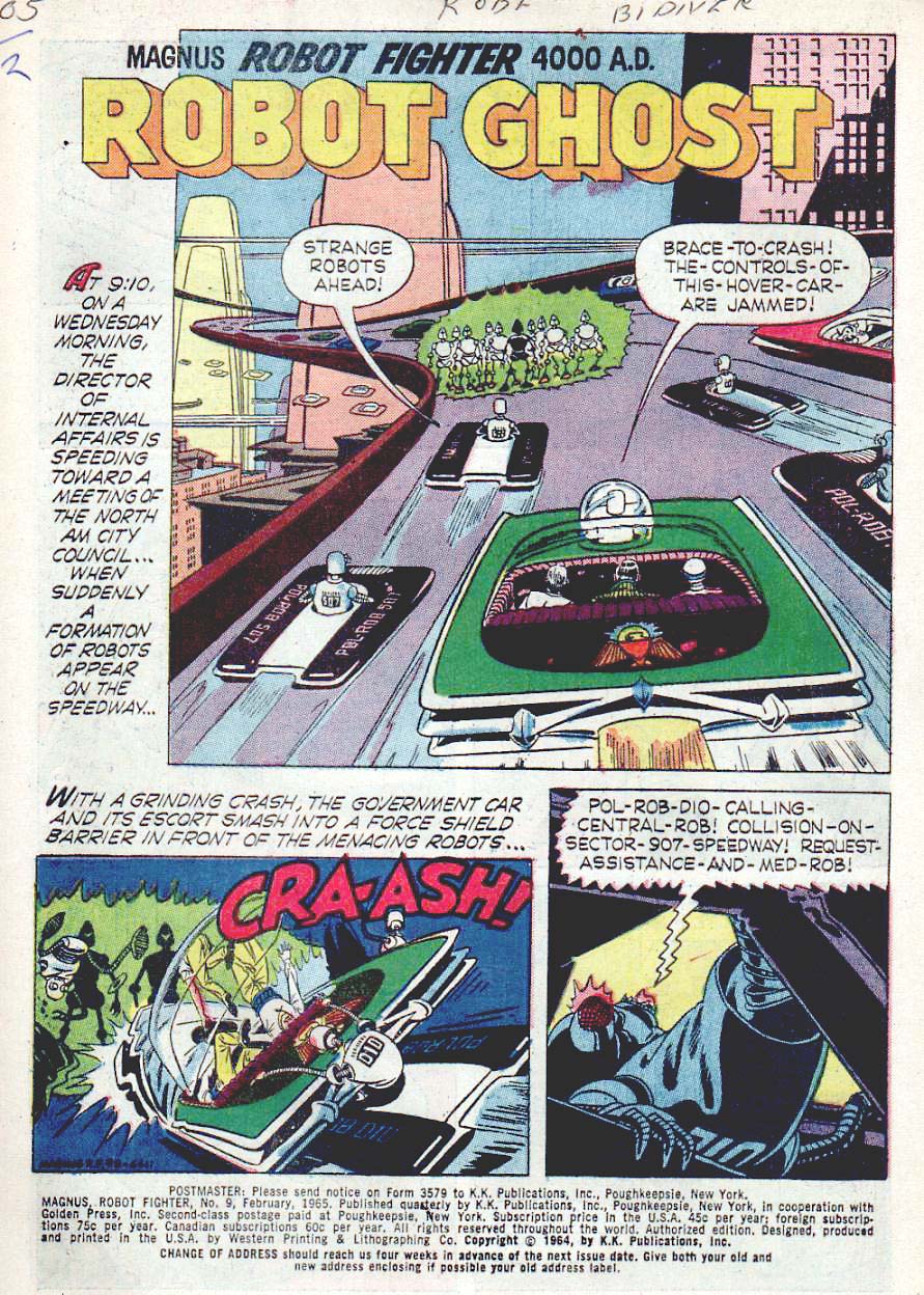 Read online Magnus, Robot Fighter 4000 AD comic -  Issue #9 - 3