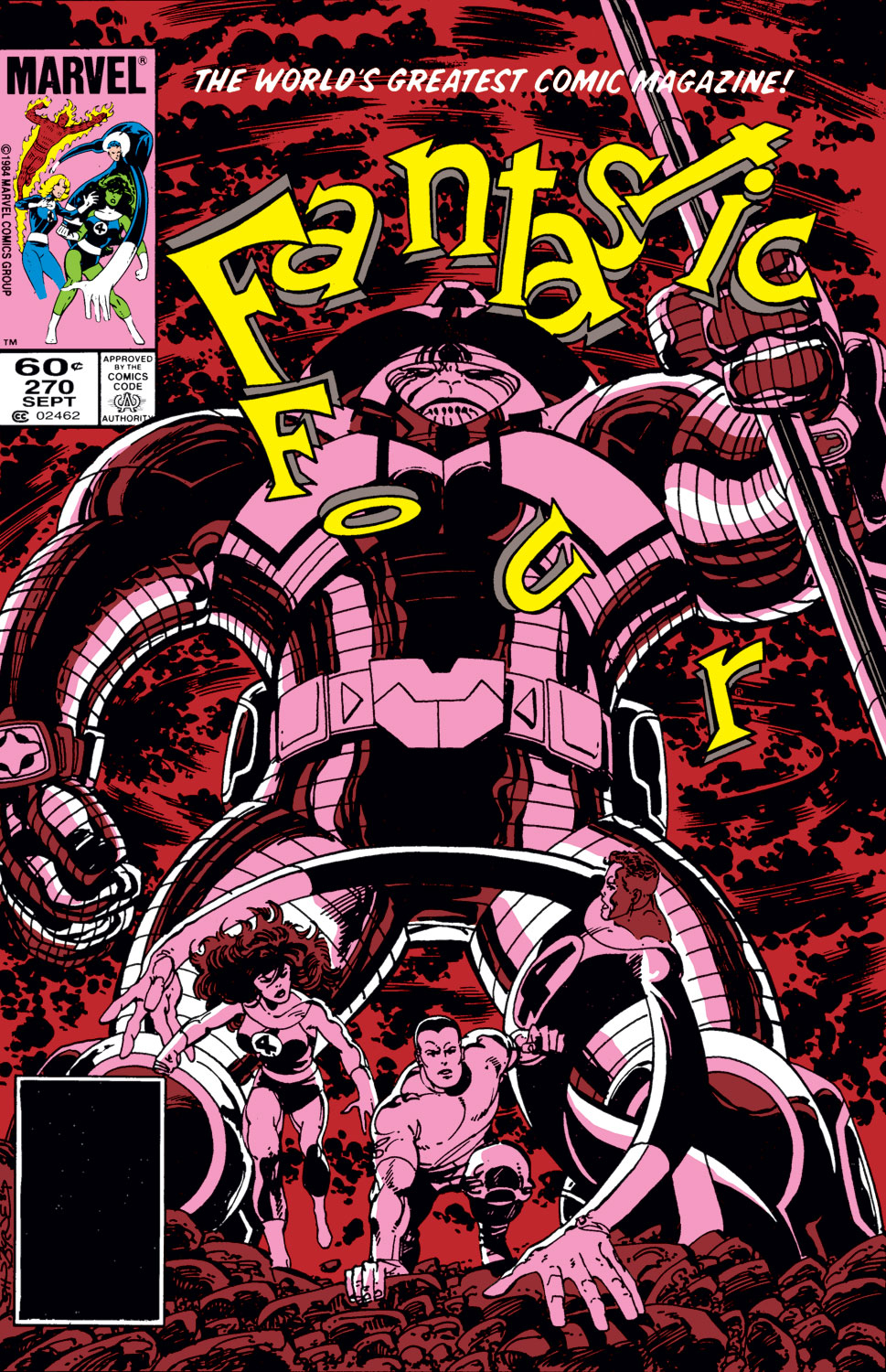 Read online Fantastic Four (1961) comic -  Issue #270 - 1