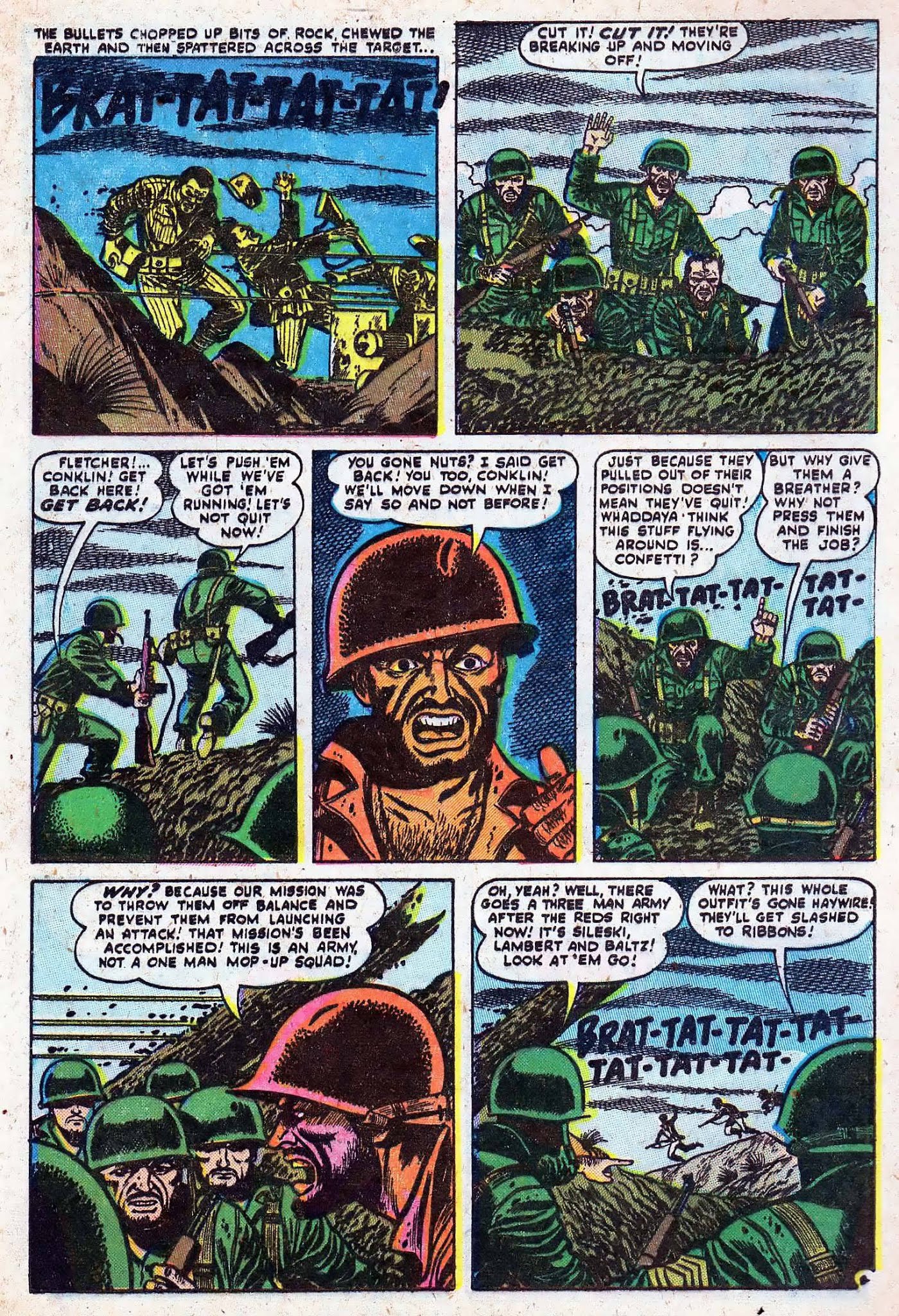 Read online Combat (1952) comic -  Issue #4 - 4
