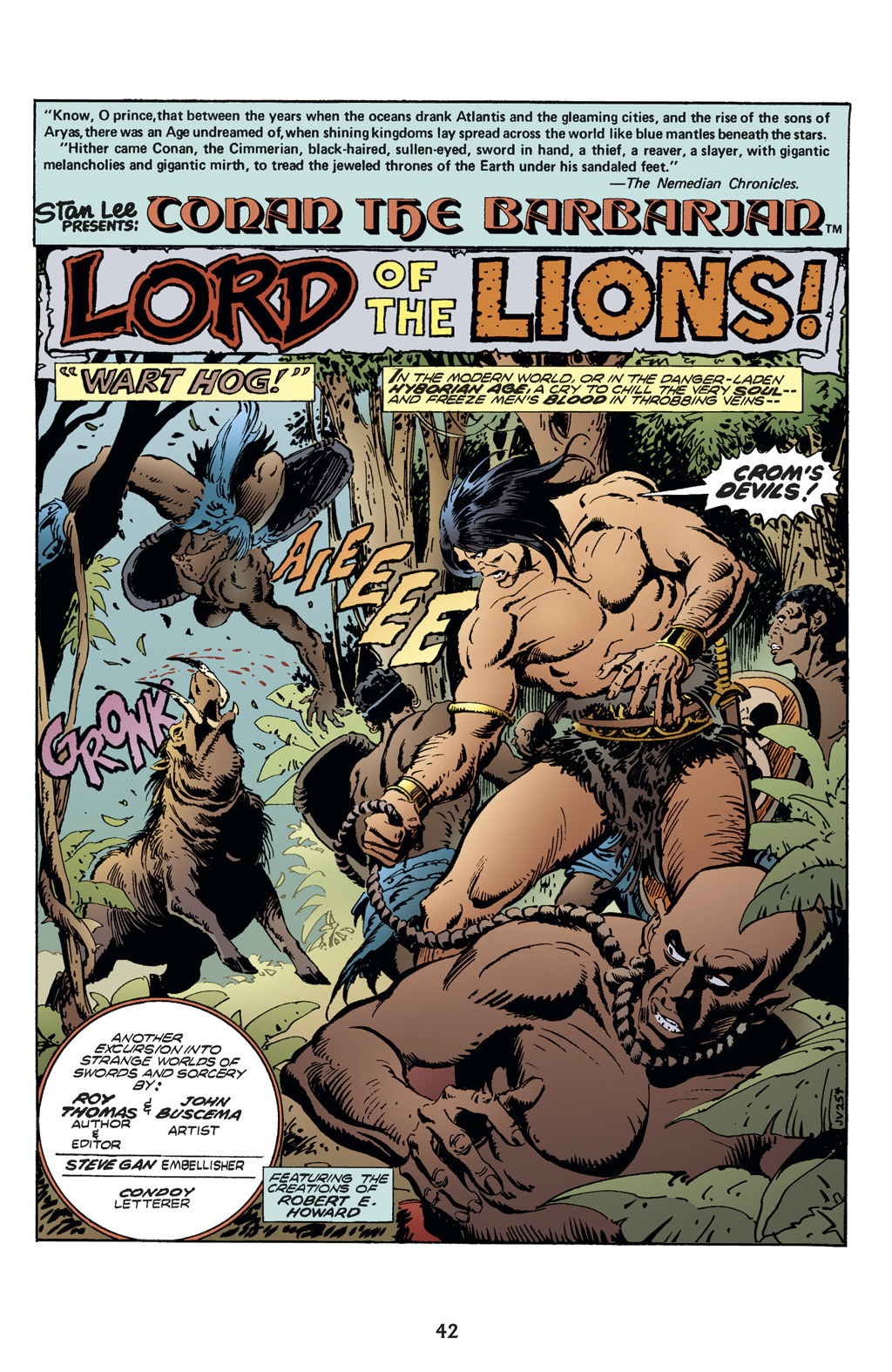 Read online The Chronicles of Conan comic -  Issue # TPB 9 (Part 1) - 40