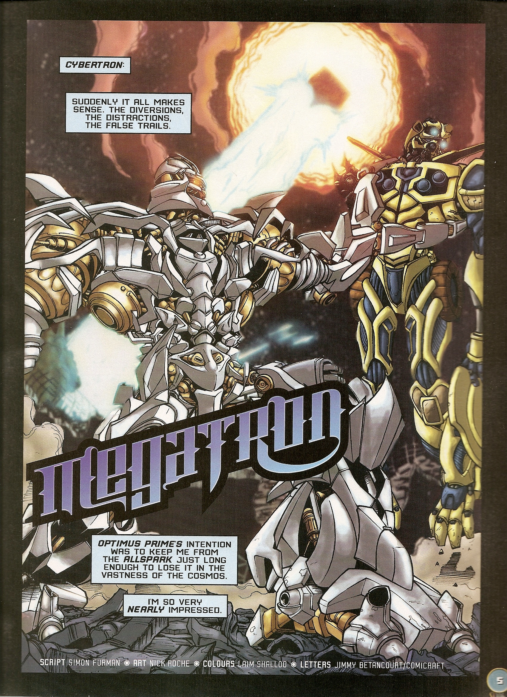 Read online Transformers: Robots in Disguise (2007) comic -  Issue #2 - 4
