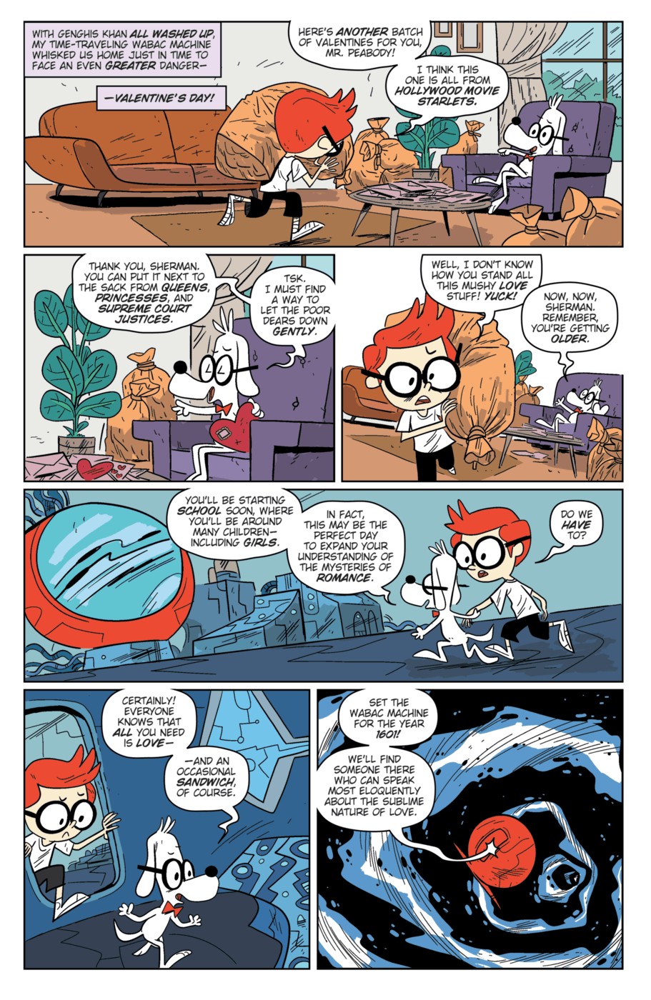 Read online Mr. Peabody & Sherman comic -  Issue #4 - 6