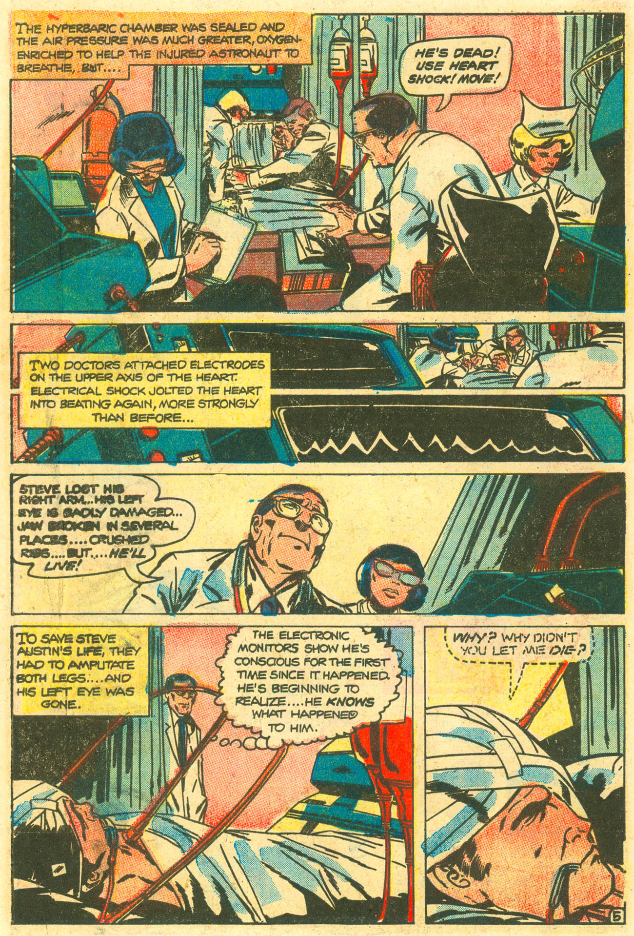 Read online The Six Million Dollar Man [comic] comic -  Issue #1 - 8