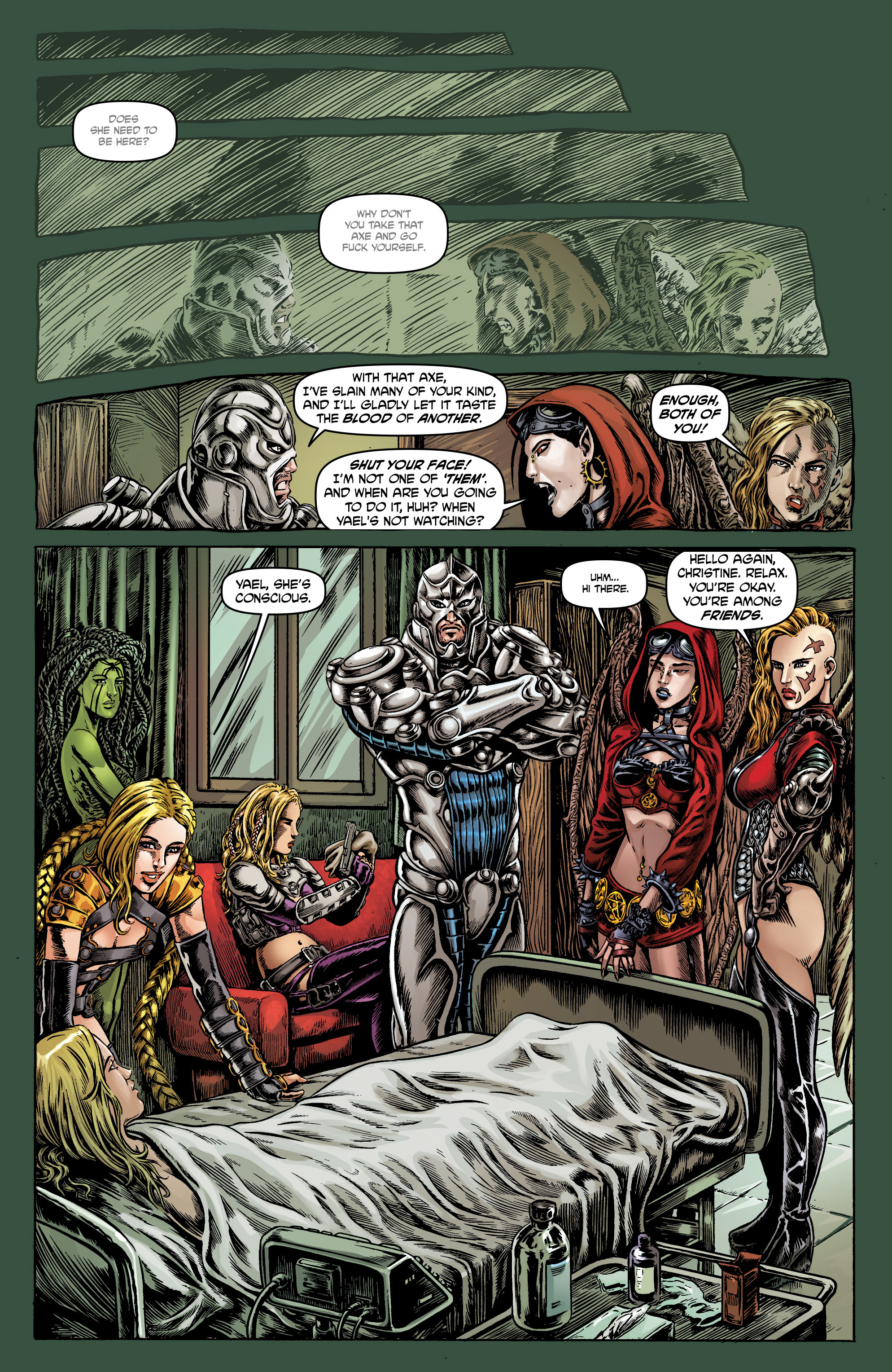 Read online UnHoly comic -  Issue #3 - 9