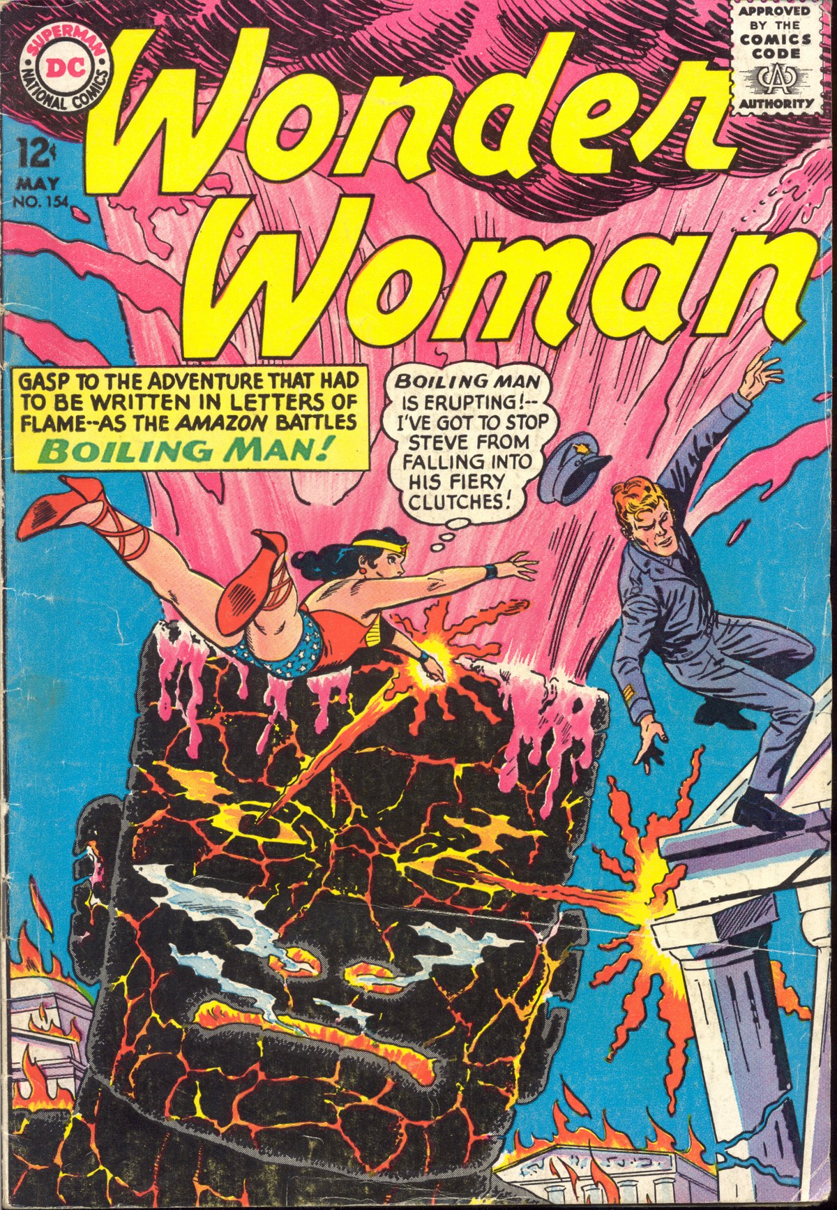 Read online Wonder Woman (1942) comic -  Issue #154 - 1