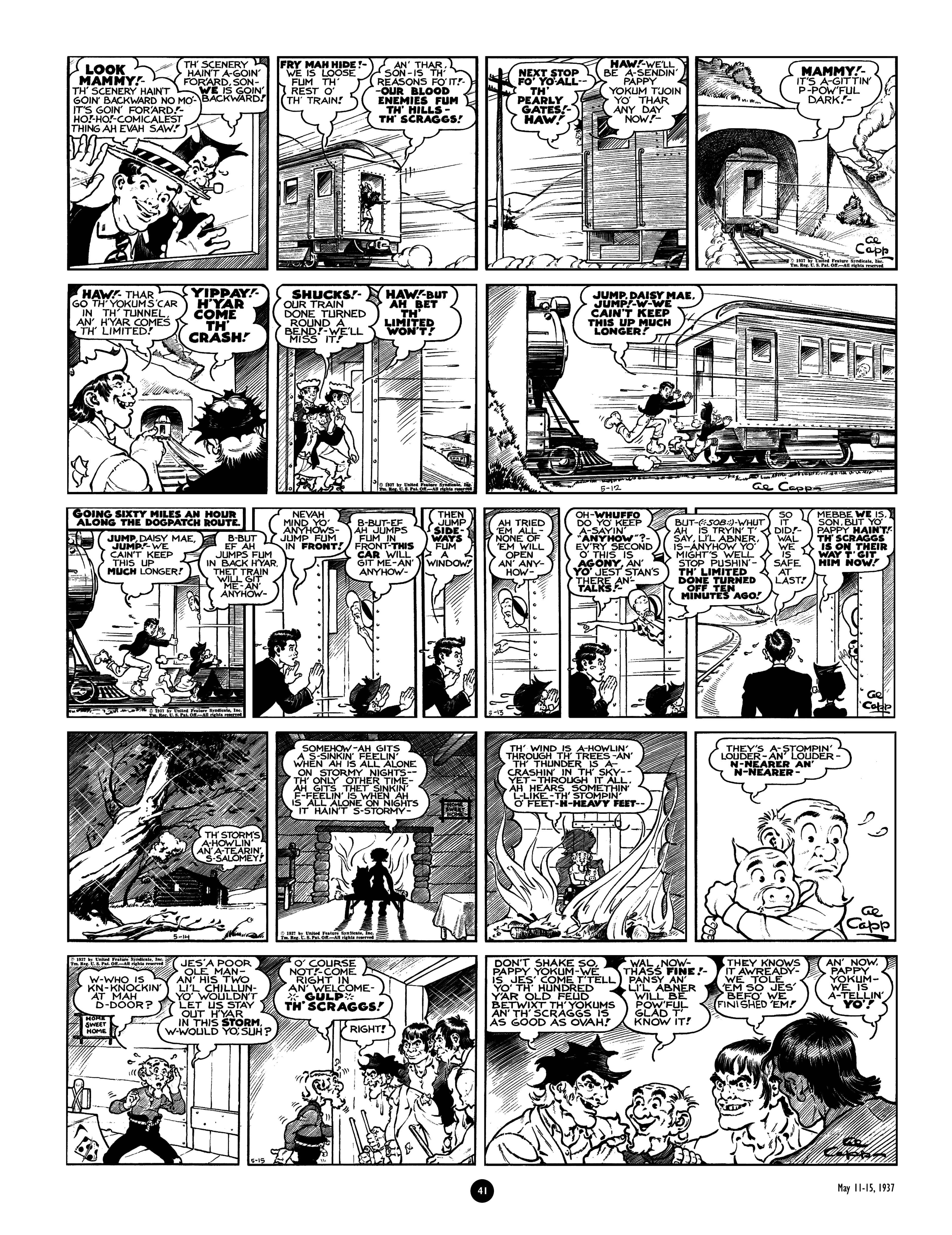 Read online Al Capp's Li'l Abner Complete Daily & Color Sunday Comics comic -  Issue # TPB 2 (Part 1) - 42