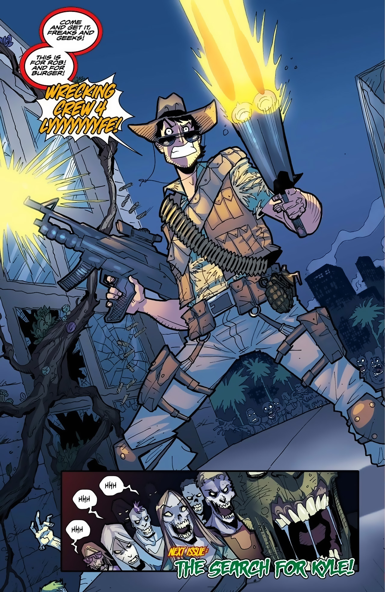 Read online Fanboys vs. Zombies comic -  Issue #5 - 26