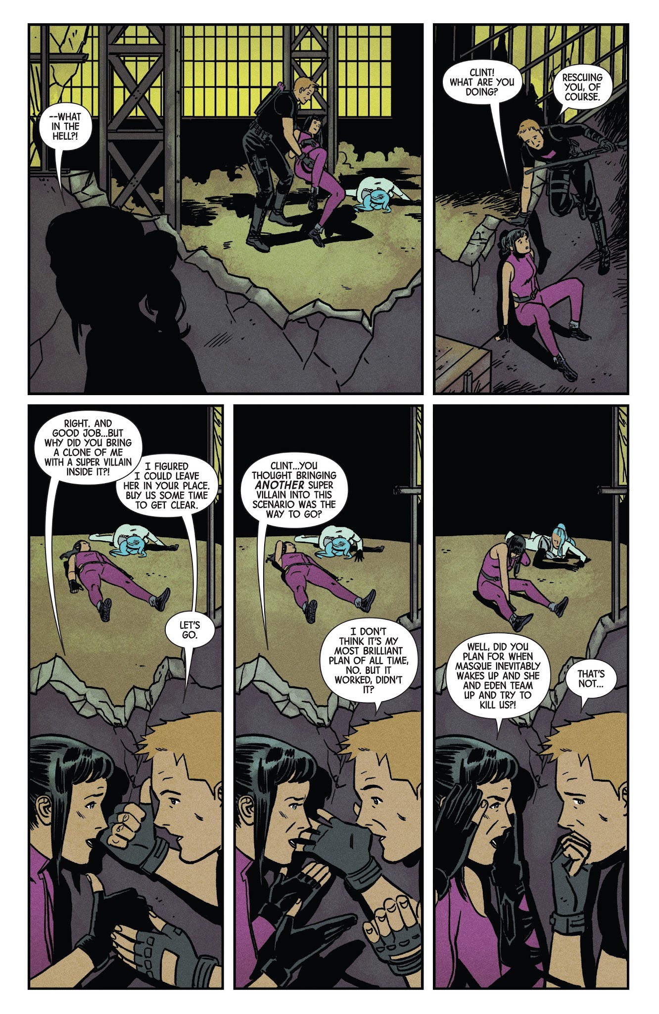 Read online Hawkeye (2016) comic -  Issue #14 - 18