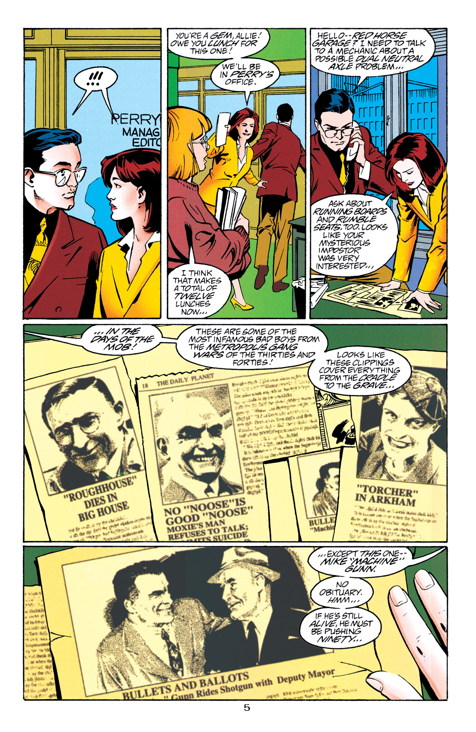 Read online Adventures of Superman (1987) comic -  Issue #544 - 6