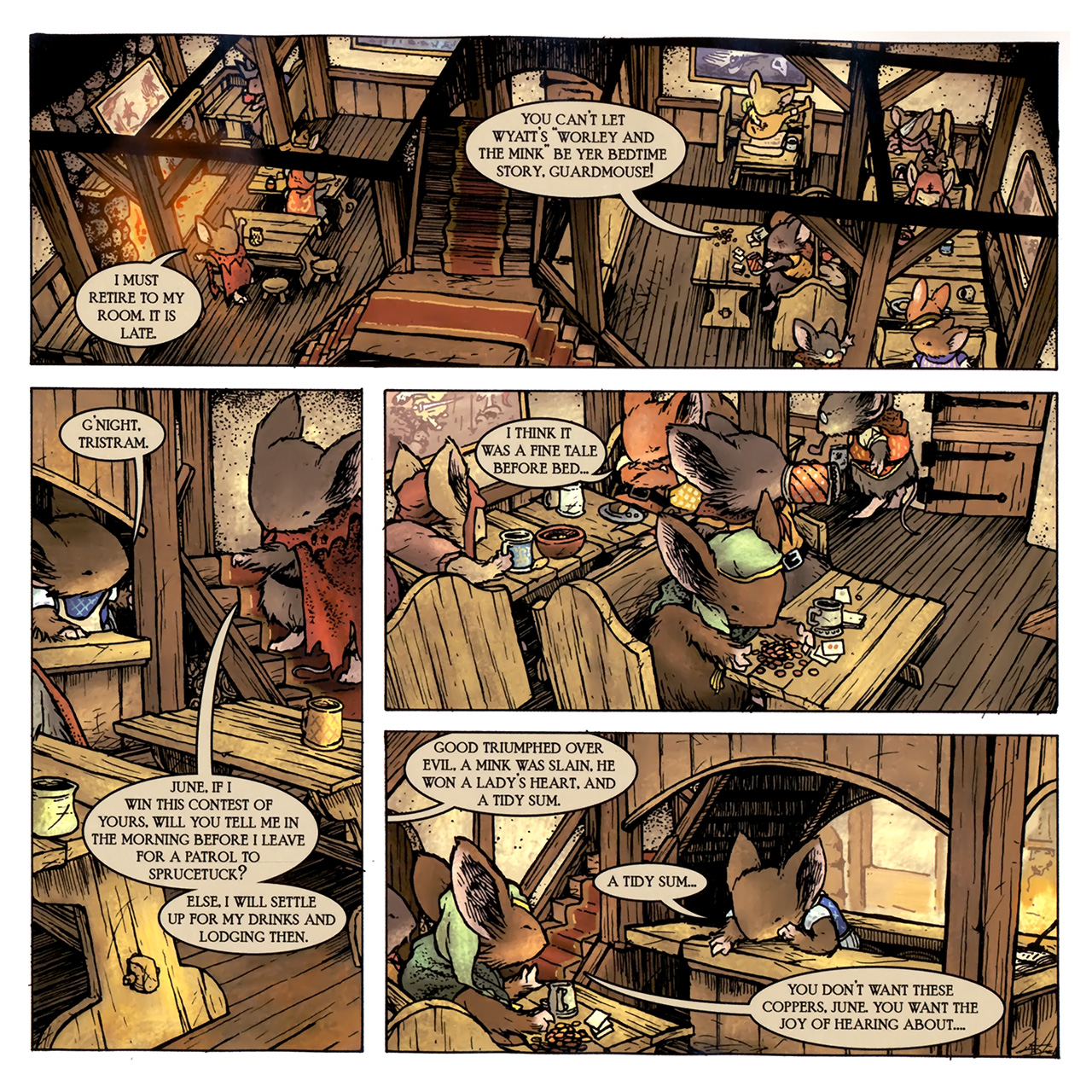 Read online Mouse Guard: Legends of the Guard comic -  Issue #3 - 3