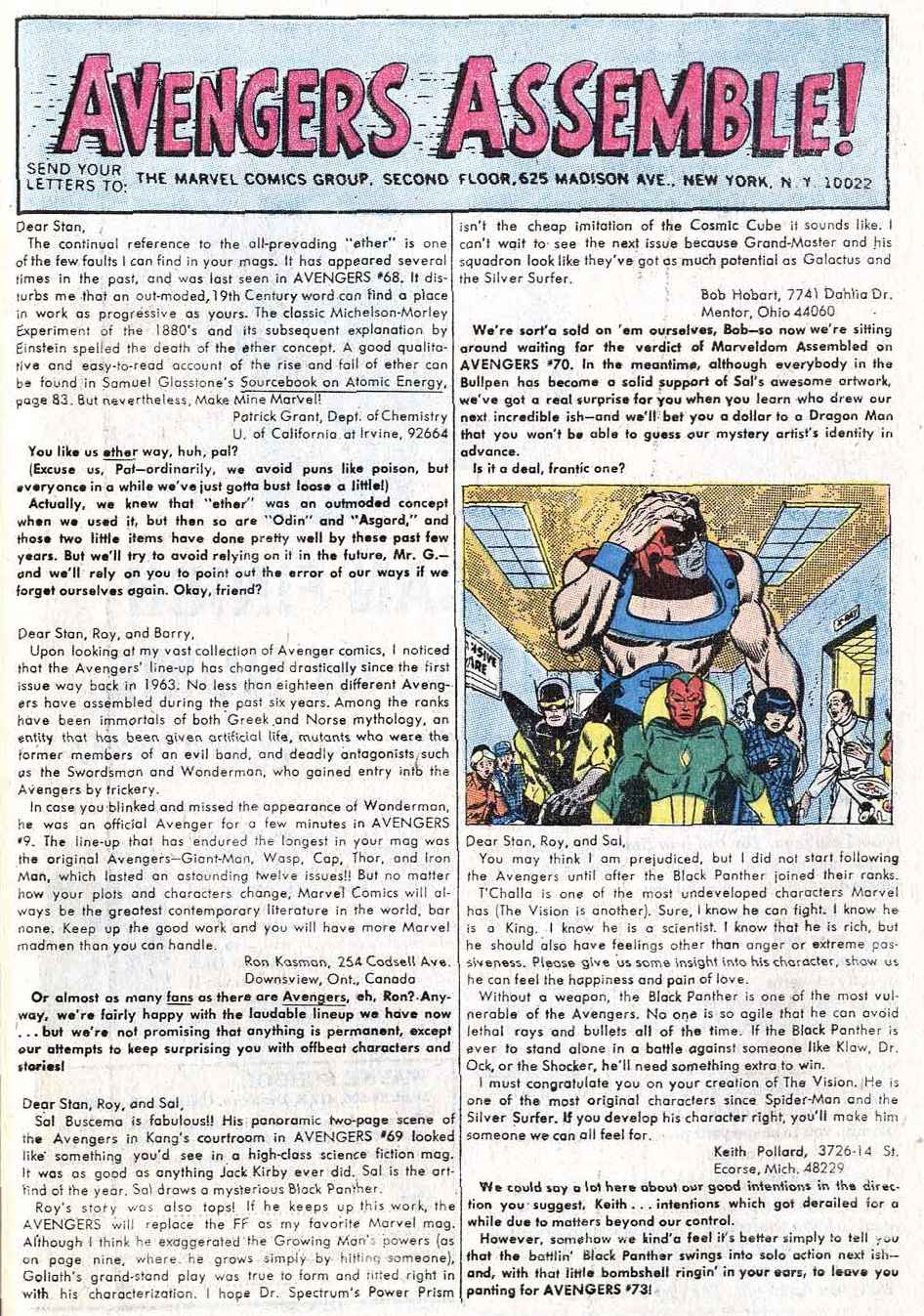 Read online The Avengers (1963) comic -  Issue #72 - 32