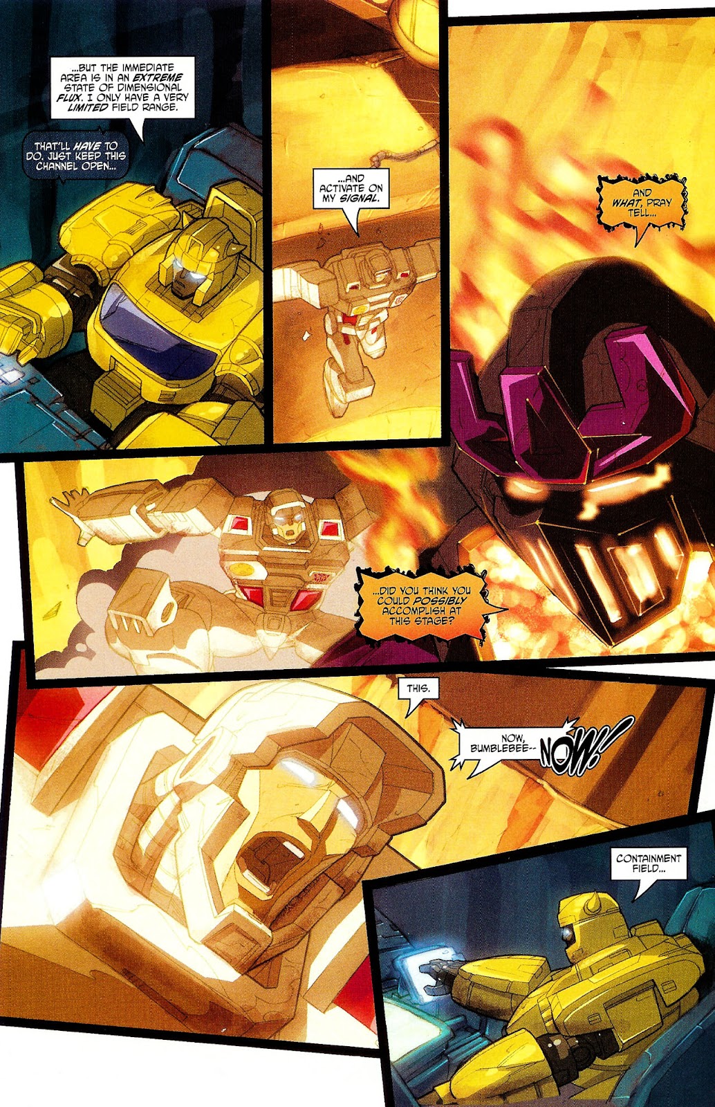 Transformers War Within: The Dark Ages issue 6 - Page 18