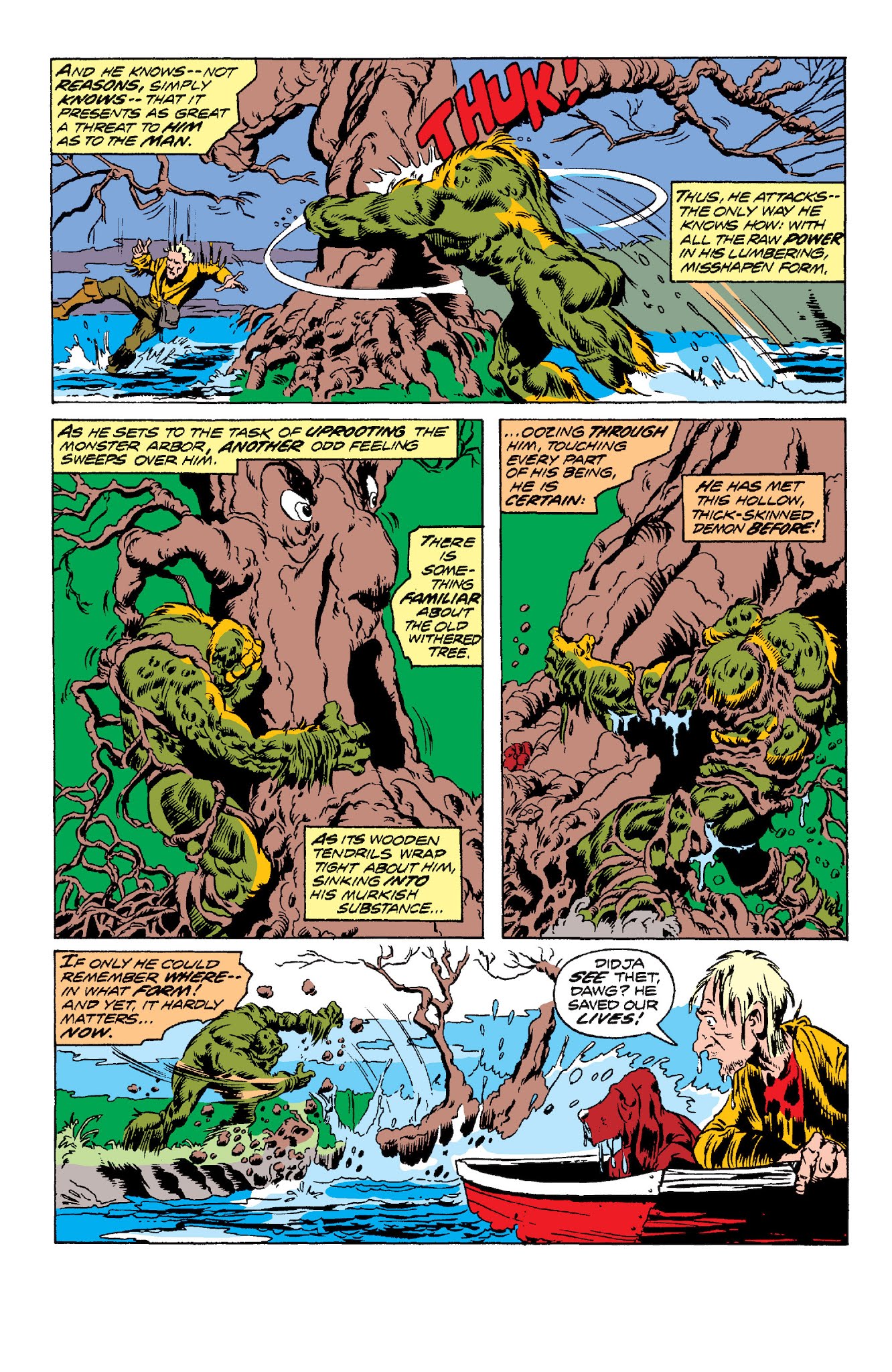 Read online Man-Thing by Steve Gerber: The Complete Collection comic -  Issue # TPB 2 (Part 1) - 79