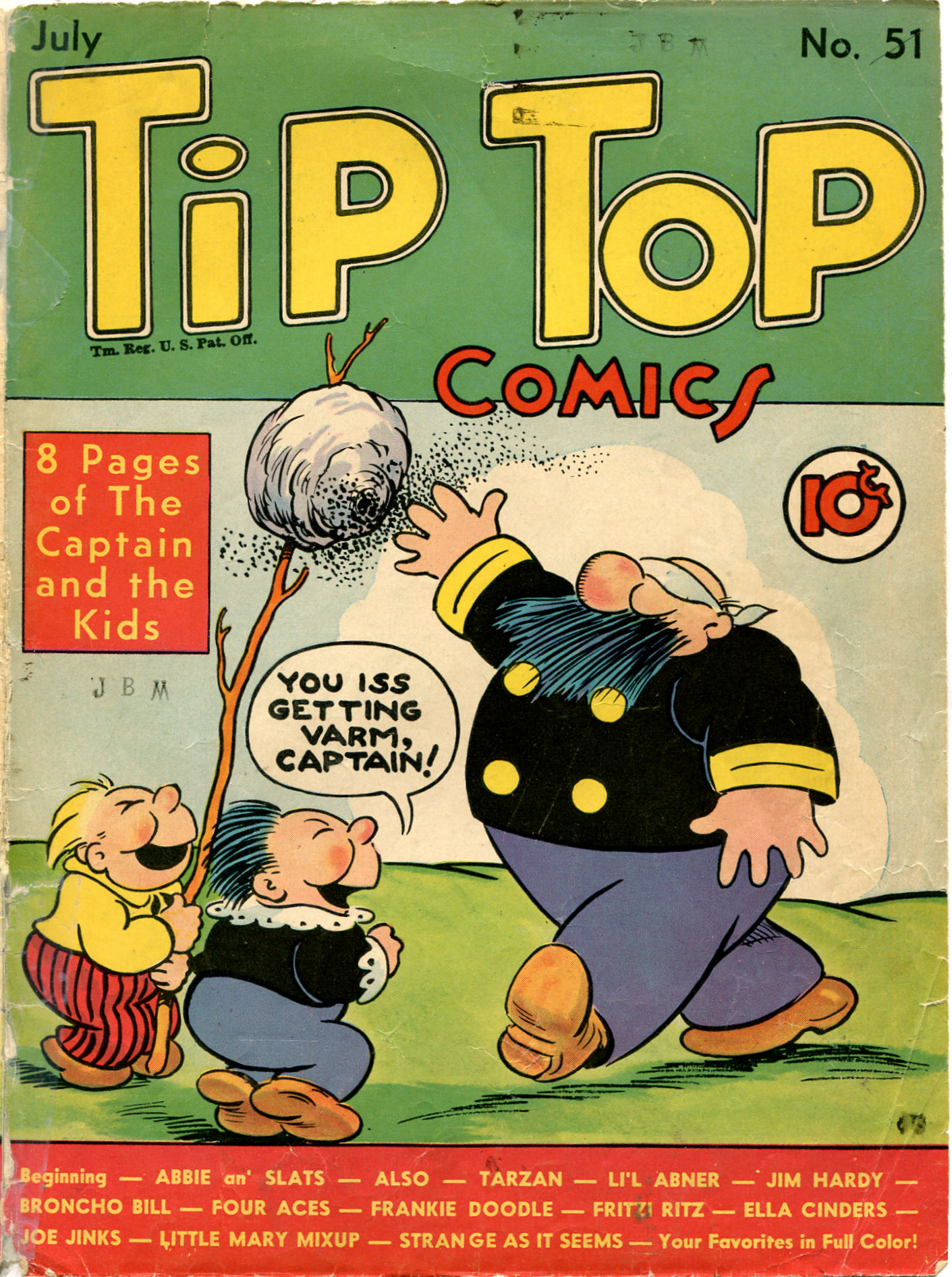 Read online Tip Top Comics comic -  Issue #51 - 1
