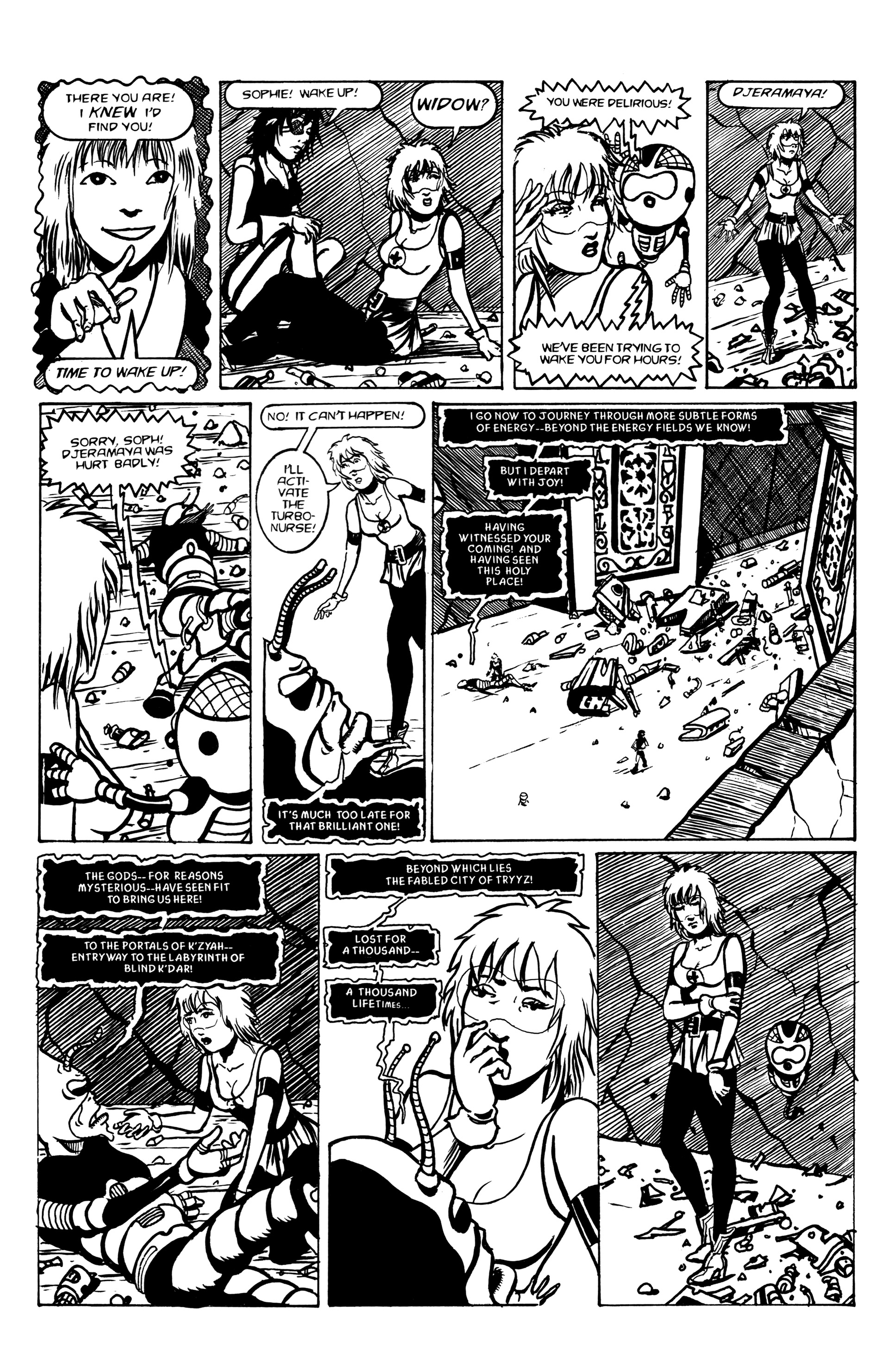 Read online Strange Attractors (1993) comic -  Issue #11 - 19