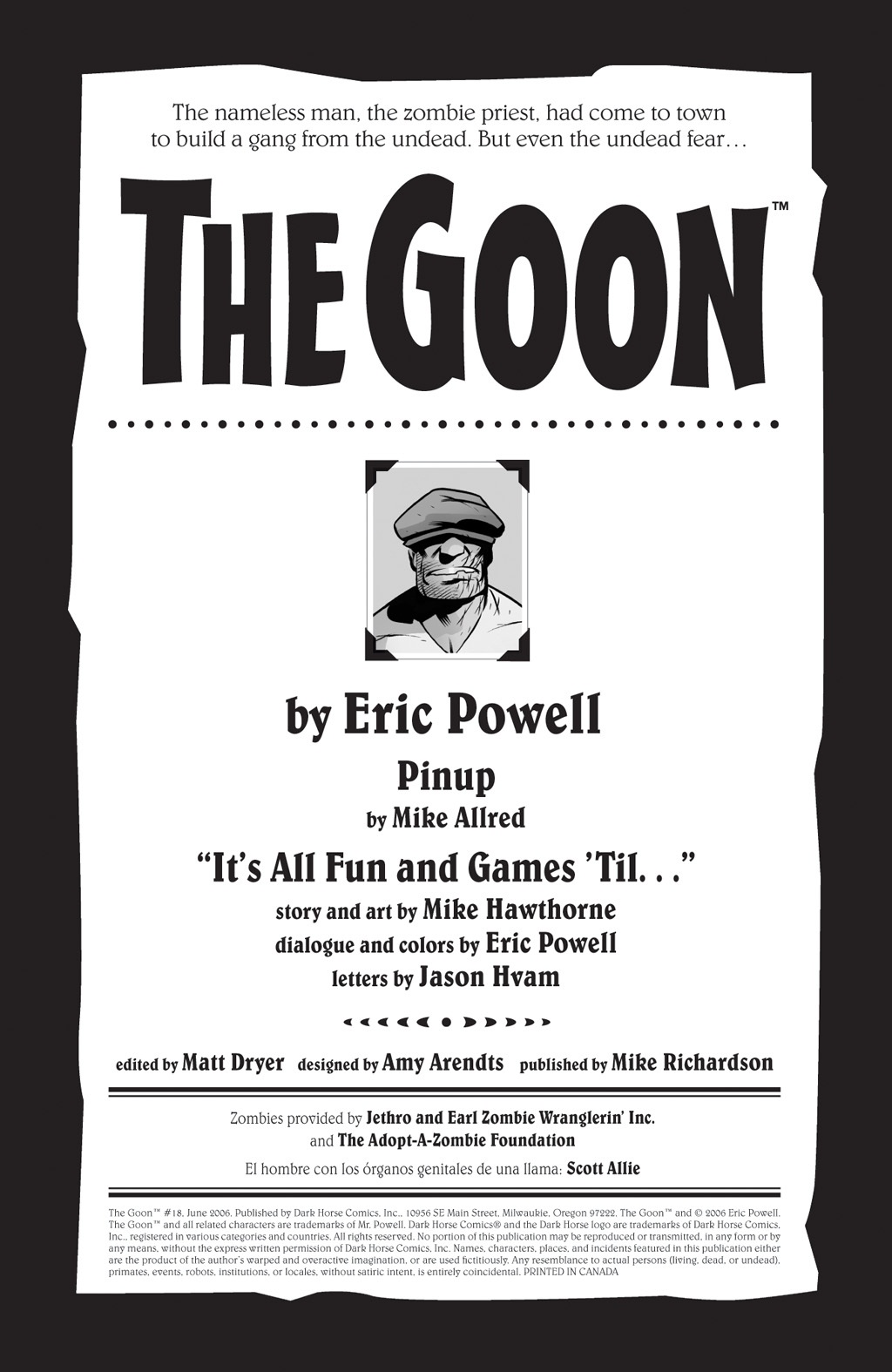Read online The Goon (2003) comic -  Issue #18 - 2