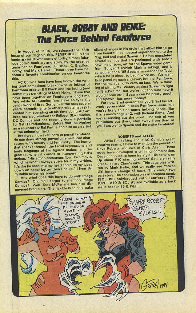 Read online Femforce comic -  Issue #79 - 30