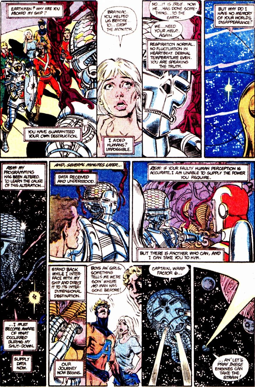 Read online Crisis on Infinite Earths (1985) comic -  Issue #12 - 4