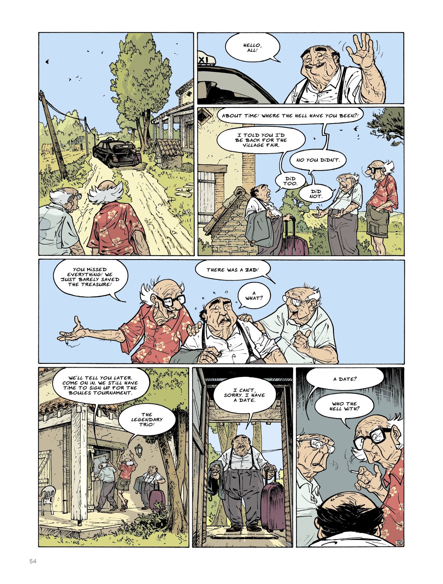 Read online The Old Geezers comic -  Issue #4 - 54