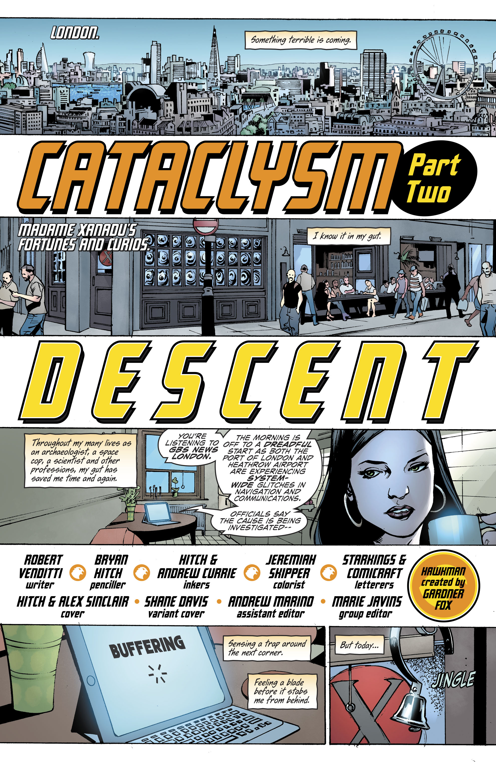 Read online Hawkman (2018) comic -  Issue #9 - 4