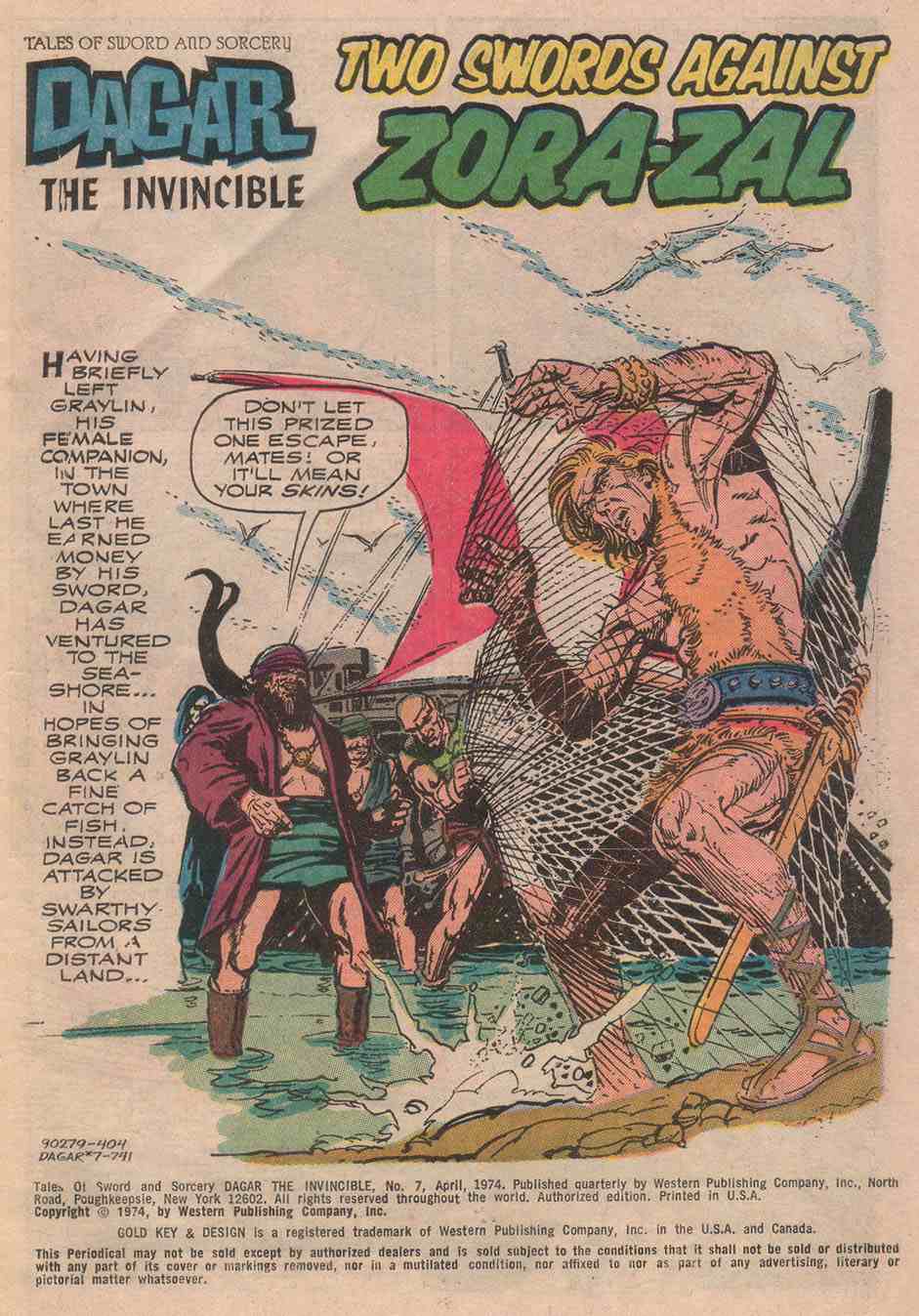 Read online Dagar the Invincible comic -  Issue #7 - 3