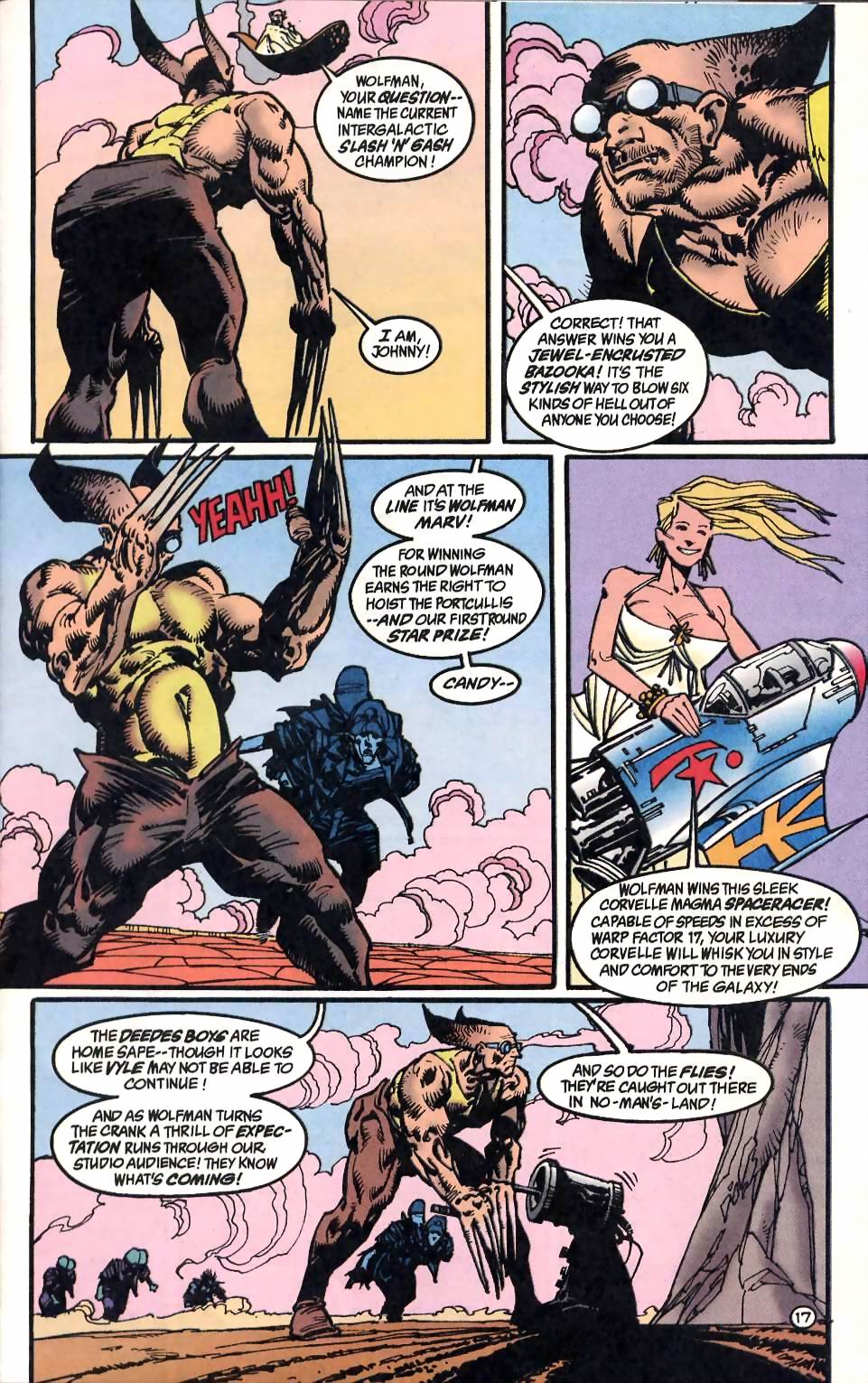 Read online Lobo: Unamerican Gladiators comic -  Issue #2 - 18
