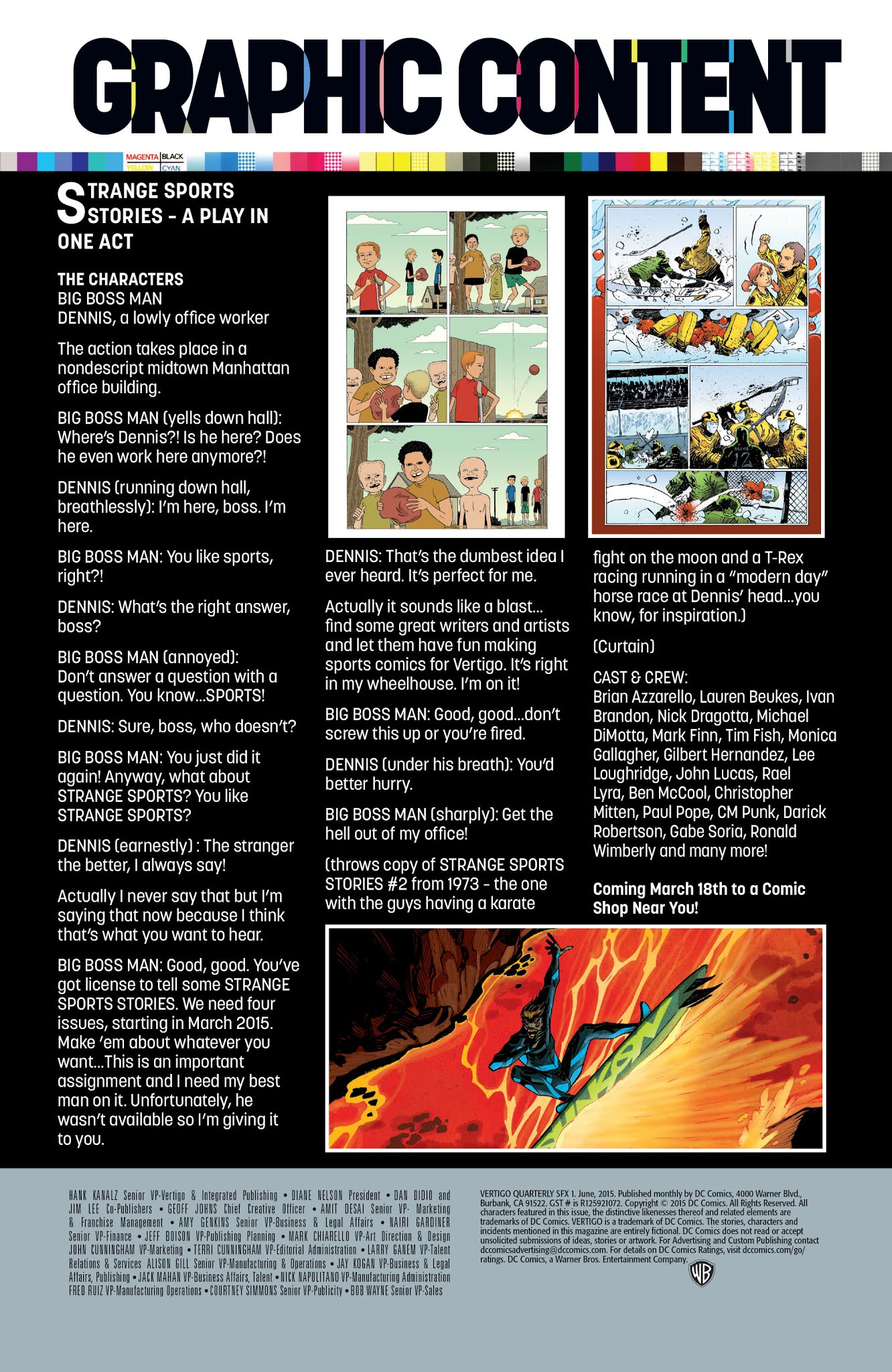 Read online Vertigo Quarterly SFX comic -  Issue #1 - 74