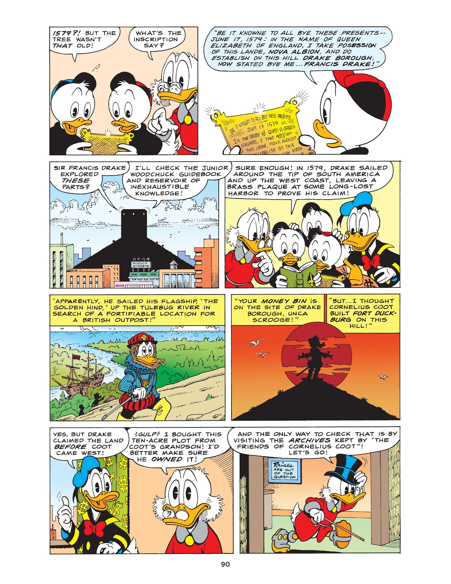 Read online Walt Disney Uncle Scrooge and Donald Duck: The Don Rosa Library comic -  Issue # TPB 2 (Part 1) - 91