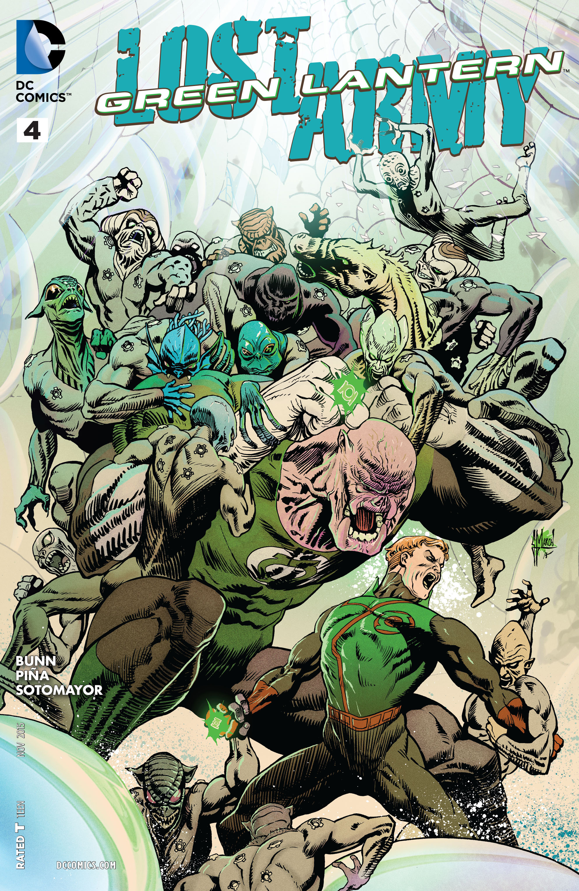 Read online Green Lantern: Lost Army comic -  Issue #4 - 1