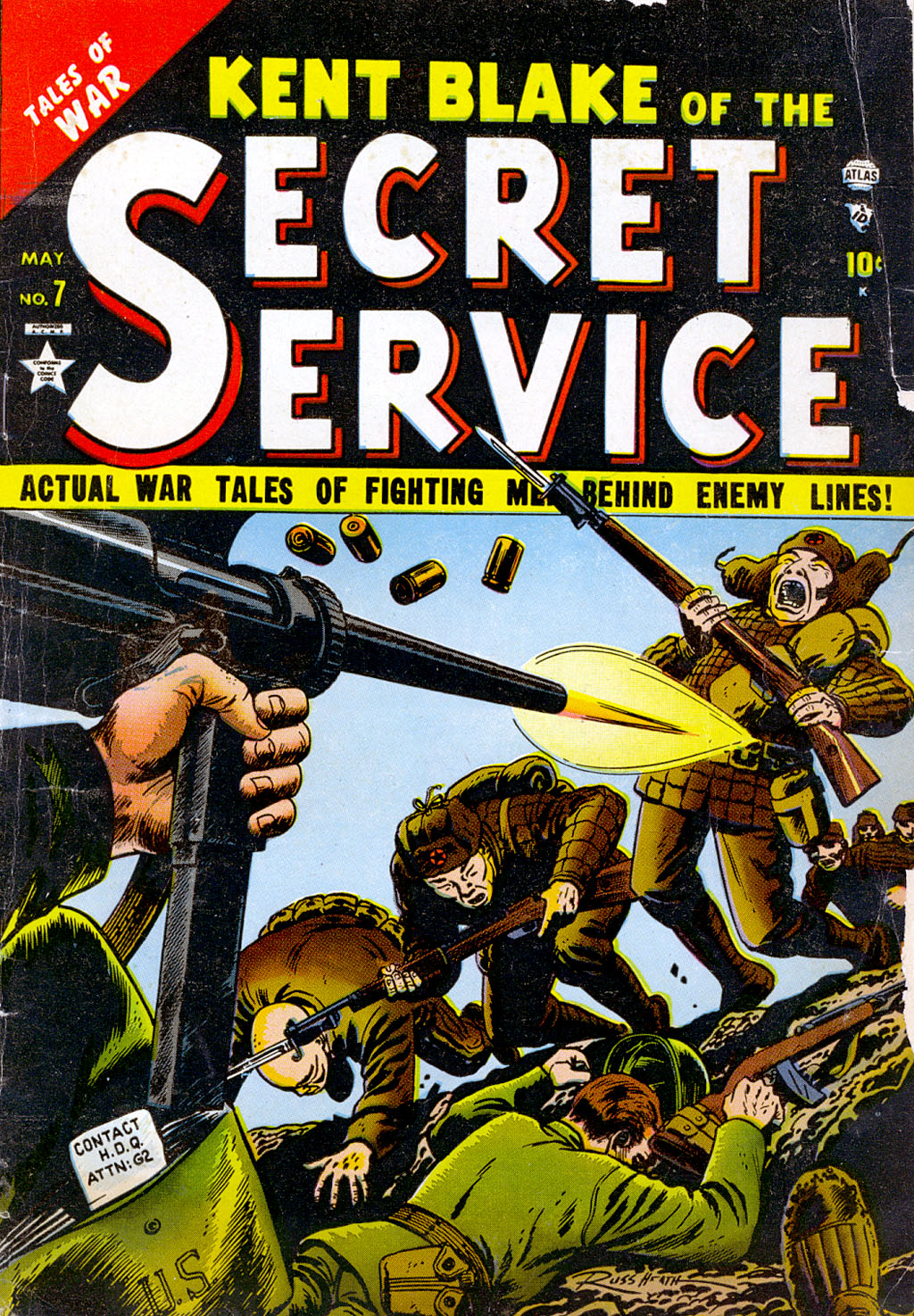 Read online Kent Blake of the Secret Service comic -  Issue #7 - 1