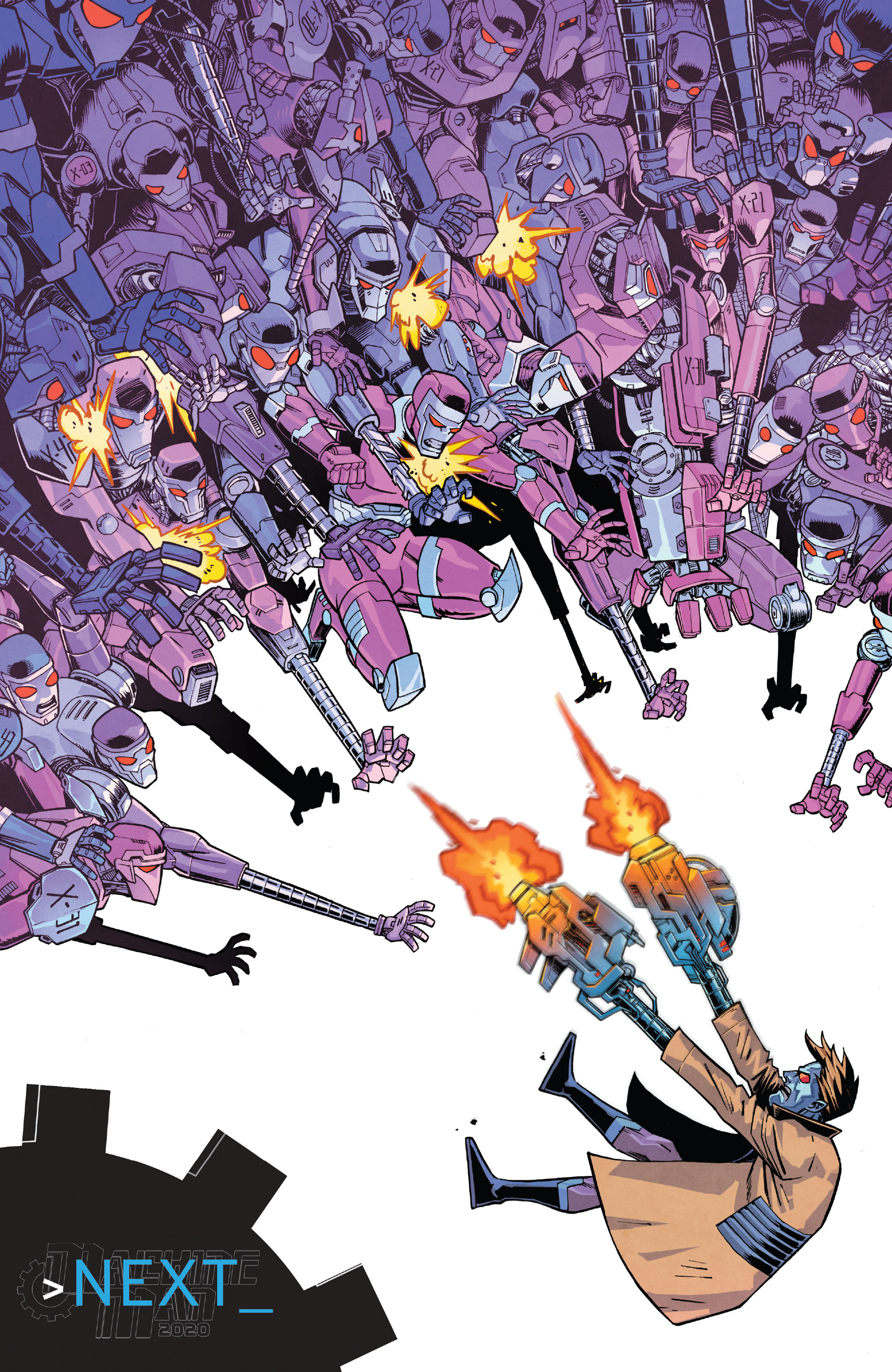 Read online 2020 Machine Man comic -  Issue #1 - 34