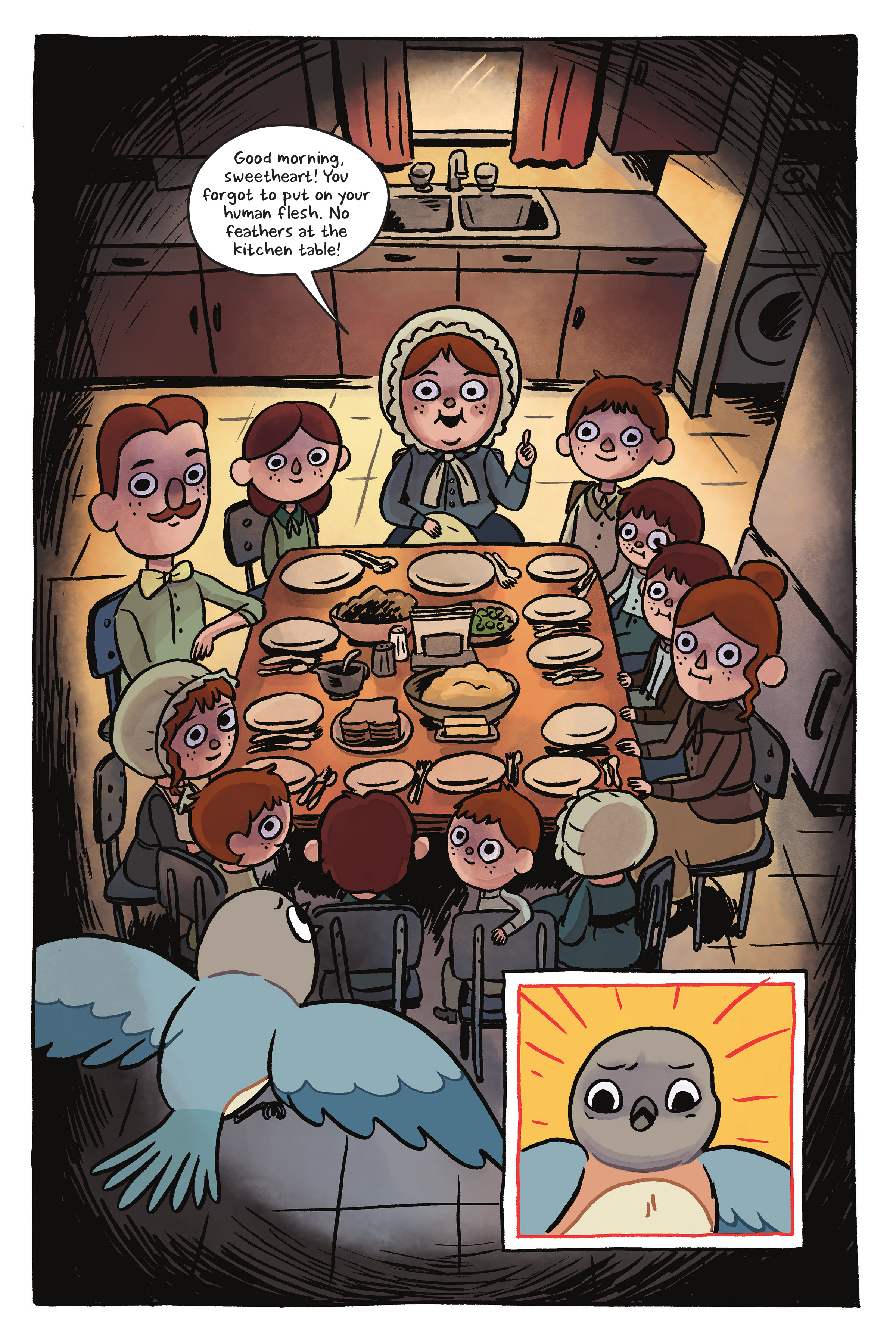 Read online Over the Garden Wall: Distillatoria comic -  Issue # TPB - 67