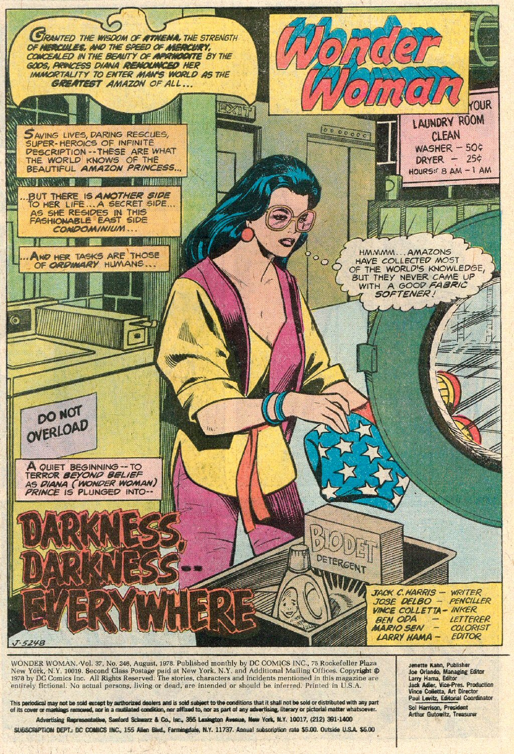 Read online Wonder Woman (1942) comic -  Issue #246 - 2