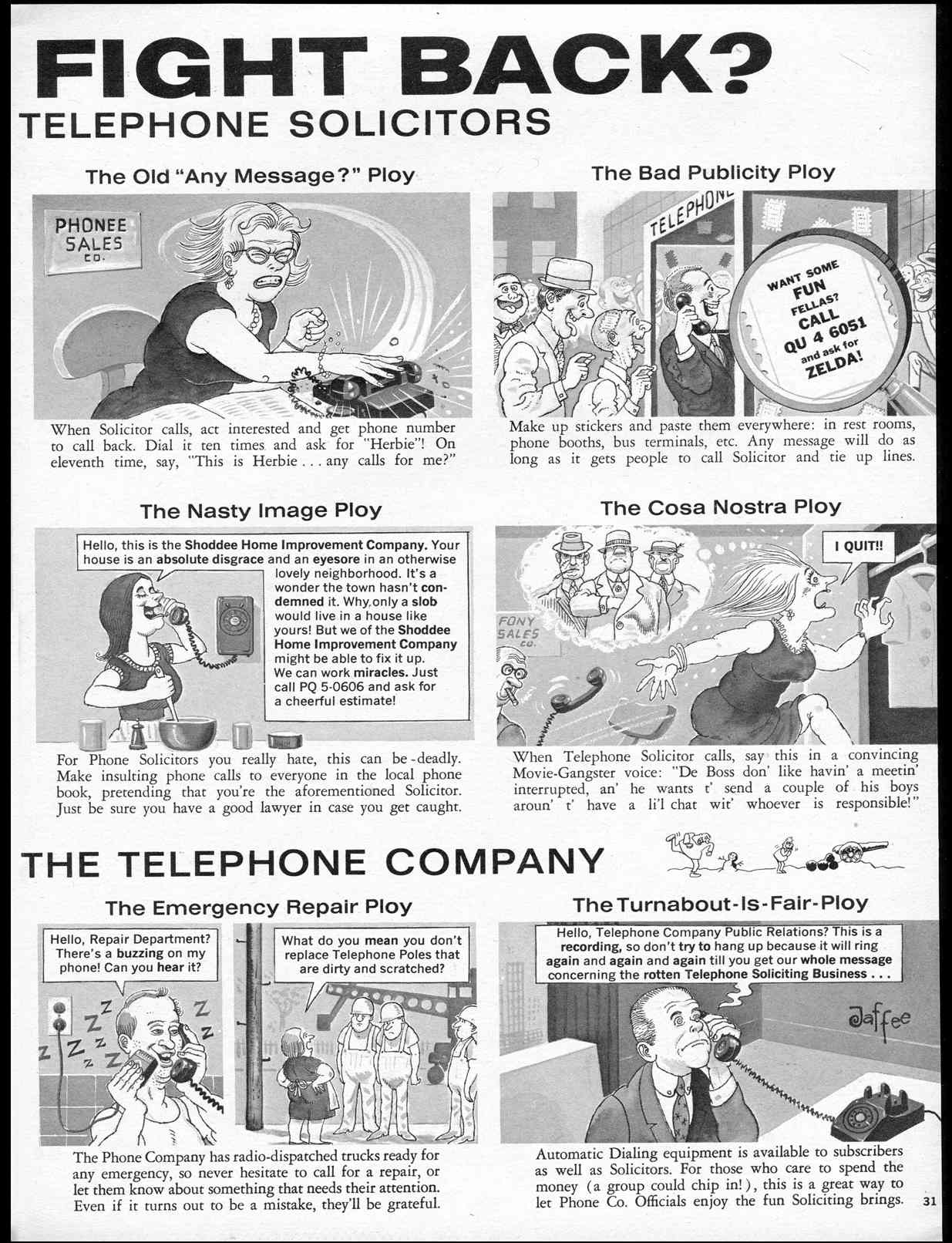 Read online MAD comic -  Issue #108 - 33