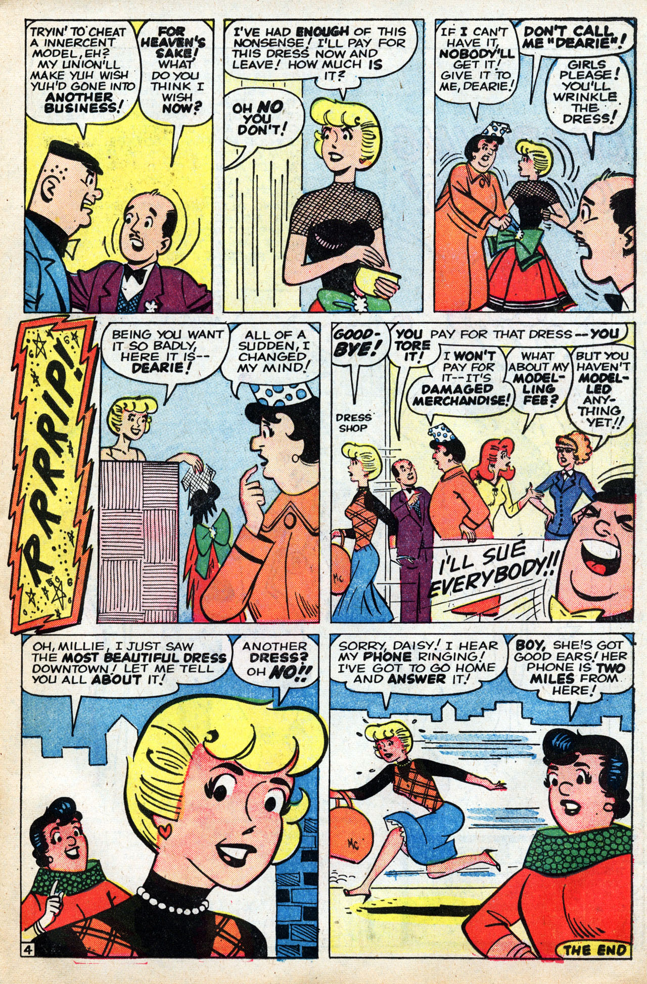 Read online A Date with Millie (1959) comic -  Issue #5 - 23