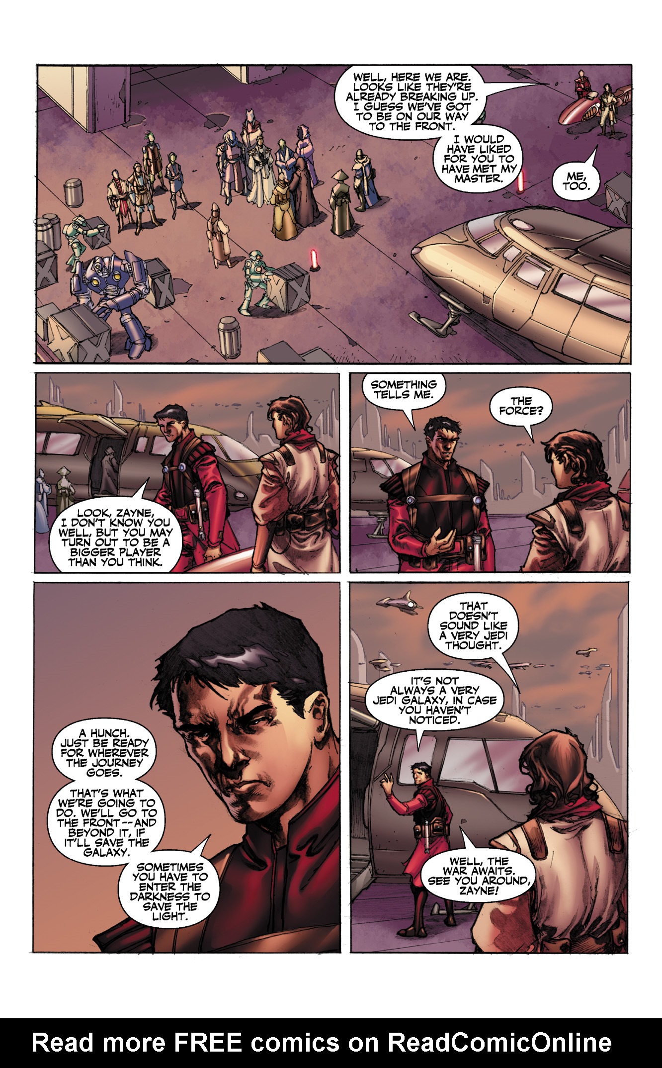 Read online Star Wars: Knights Of The Old Republic comic -  Issue #0 - 9