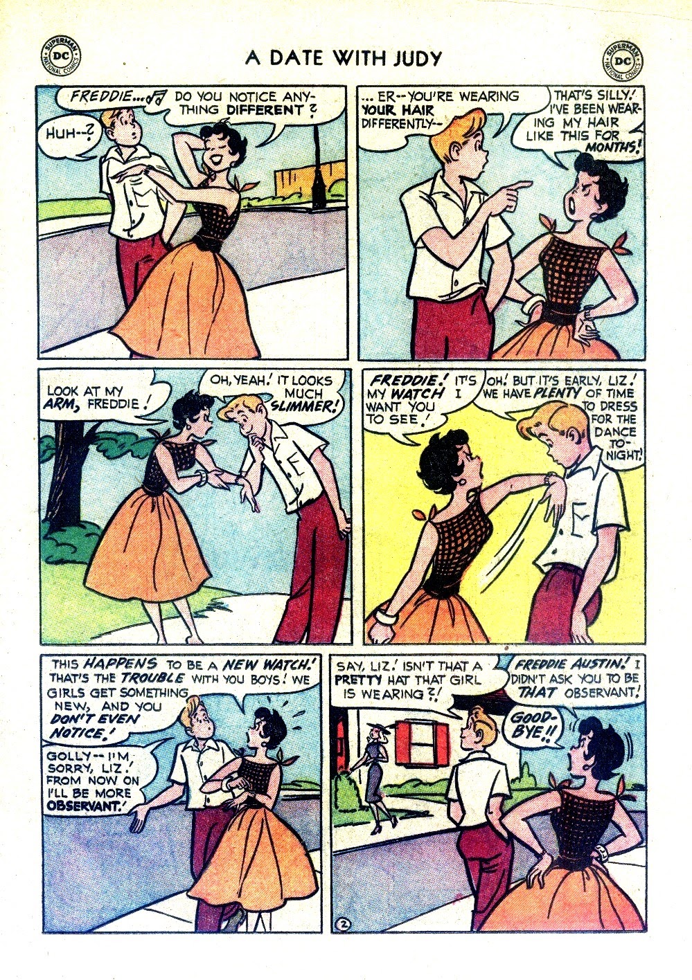 Read online A Date with Judy comic -  Issue #52 - 19