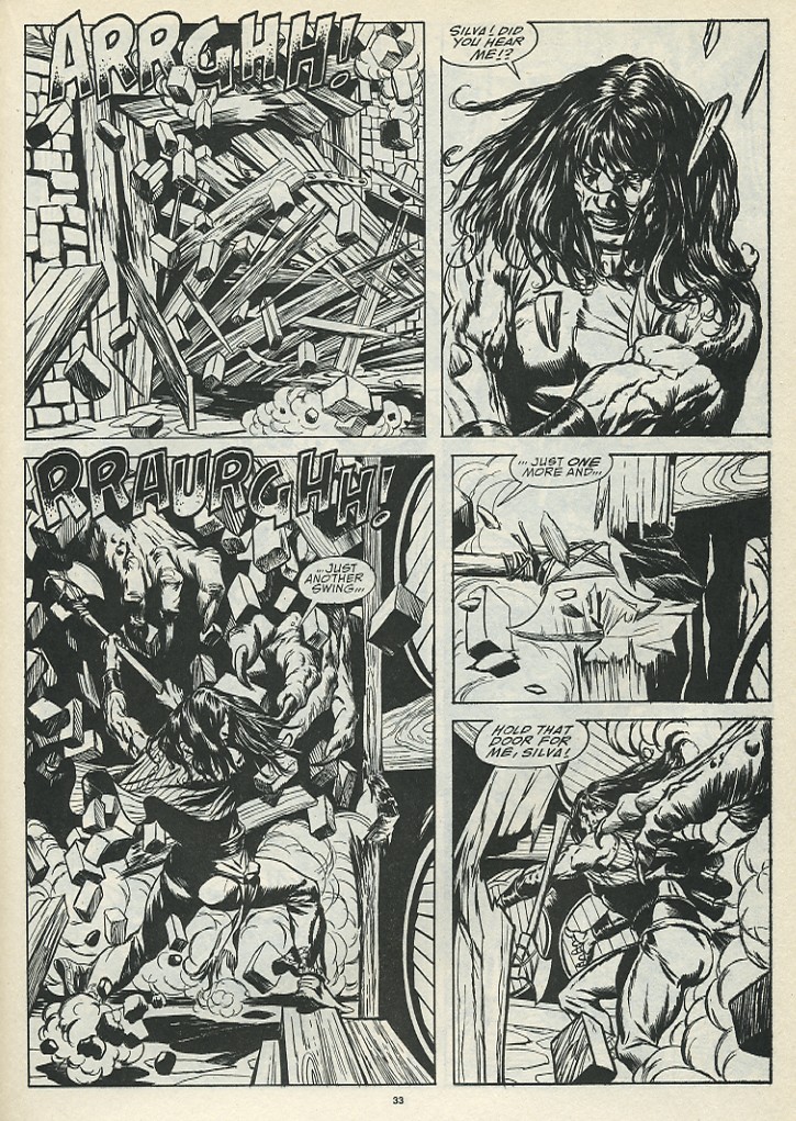 The Savage Sword Of Conan issue 185 - Page 35