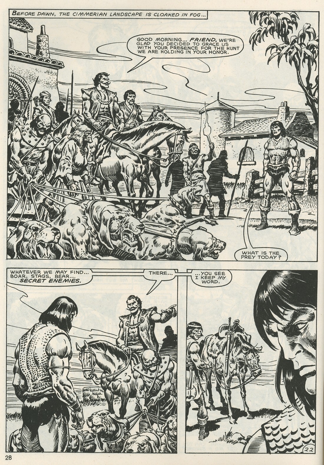 Read online The Savage Sword Of Conan comic -  Issue #119 - 27