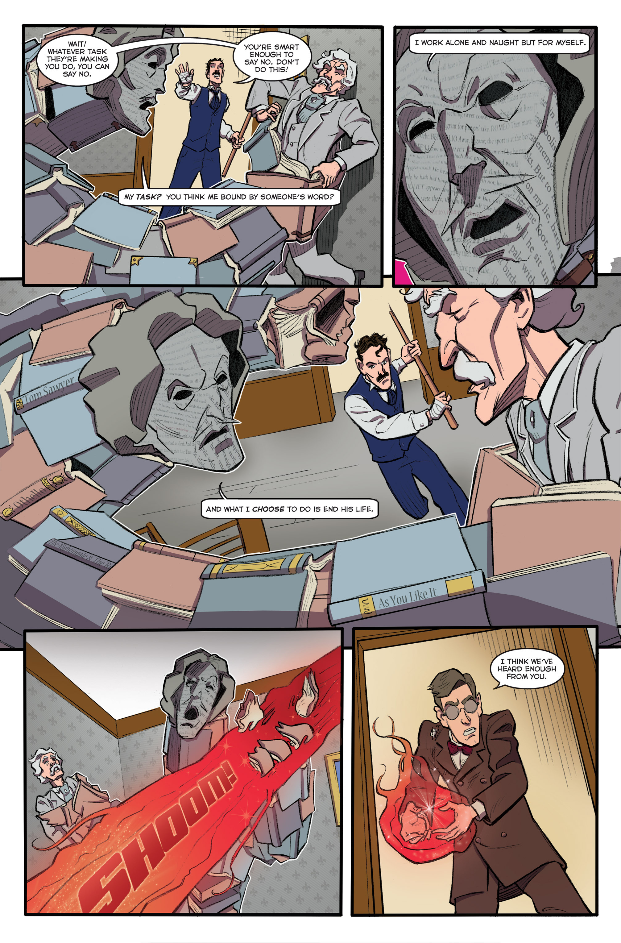 Read online Herald: Lovecraft and Tesla comic -  Issue #6 - 8